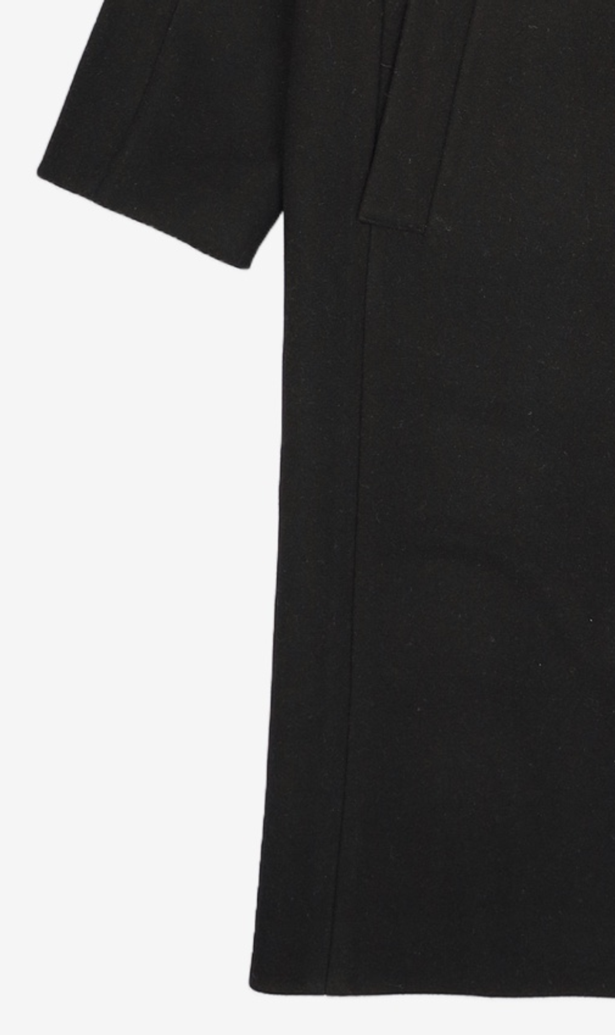 미쏘(MIXXO) 히든여밈 벨티드 코트 (JHBV1PB RE) MIWJHC11QB S
