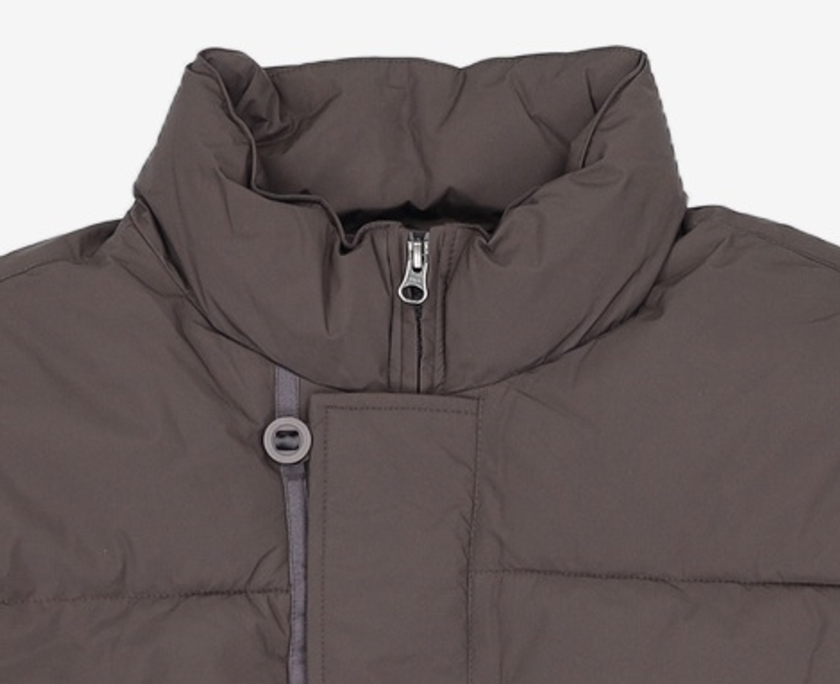 세컨모놀로그(SECONDMONO) Double Adjust Button Short Padded Jumper 6 color_SEJP005 M