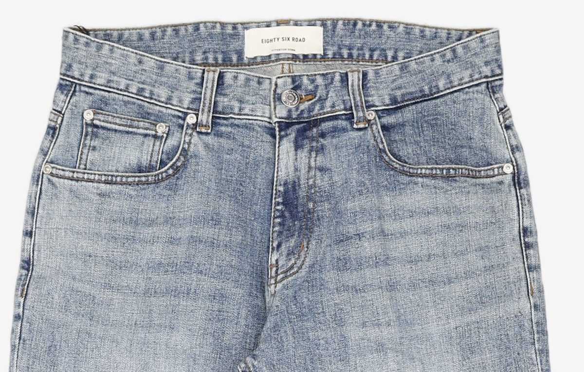 86로드(86ROAD) MILD BLUE CHIP / CROP TAPERED 30