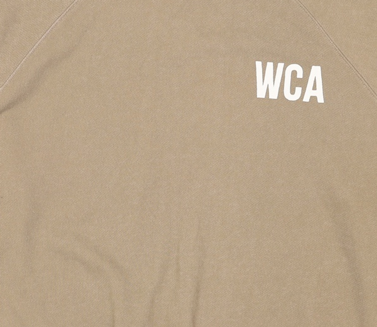 디스커스 애슬레틱(DISCUS ATHLETIC) DA × OAM Stripe Ribbed Sweatshirt Khaki Beige L