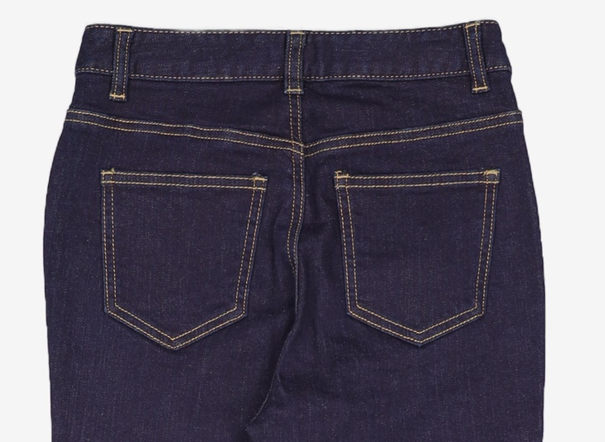 미쏘(MIXXO) 투버튼 롱부츠컷 데님 MIWTJCV44J 24