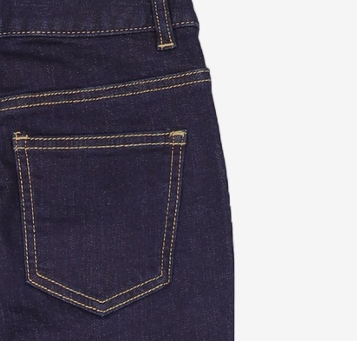 미쏘(MIXXO) 투버튼 롱부츠컷 데님 MIWTJCV44J 24