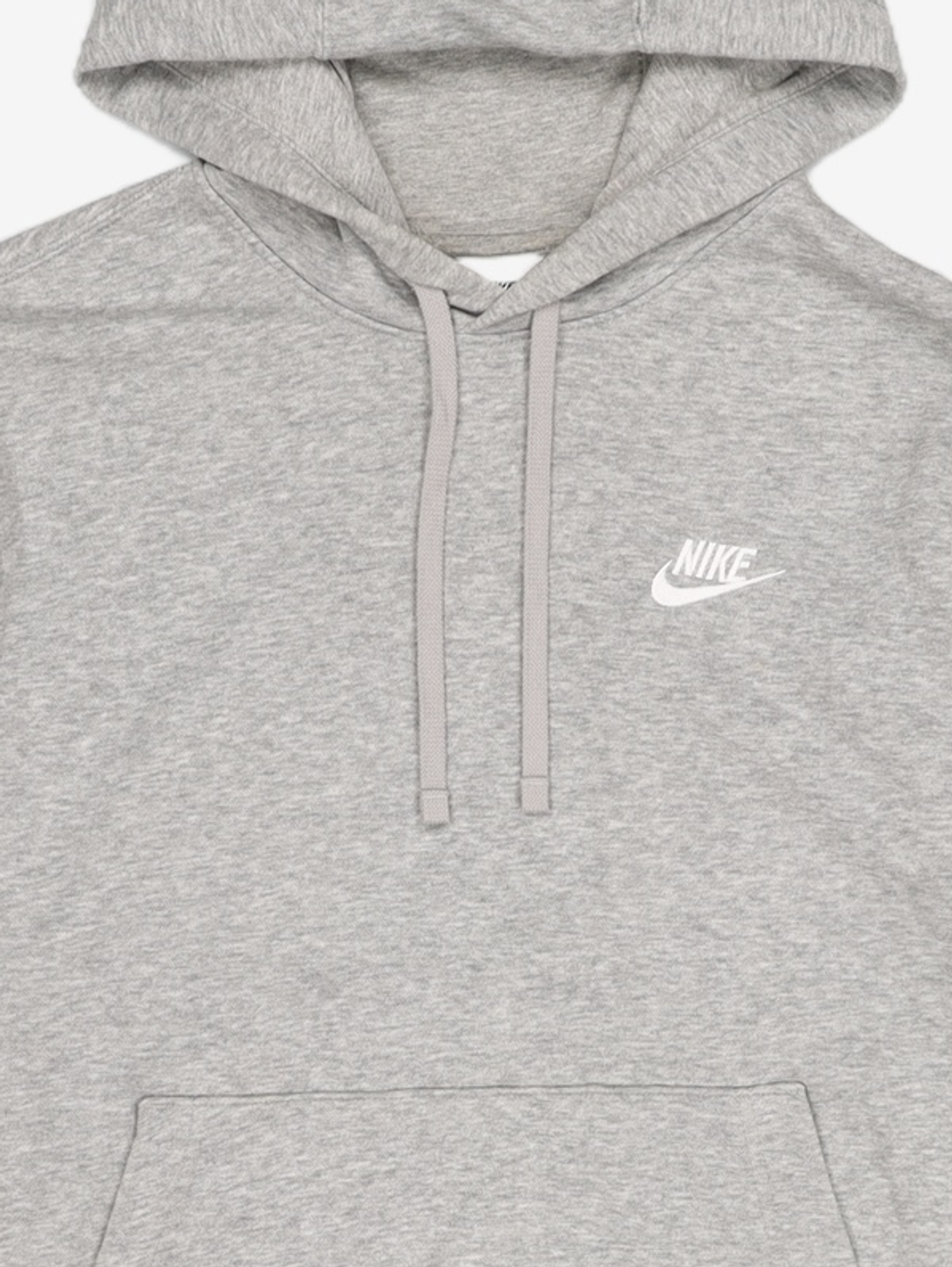 나이키(NIKE) 스포츠웨어 클럽 풀오버 후디 M - 다크 그레이 헤더:매트 실버:화이트 / CZ7858-063 90