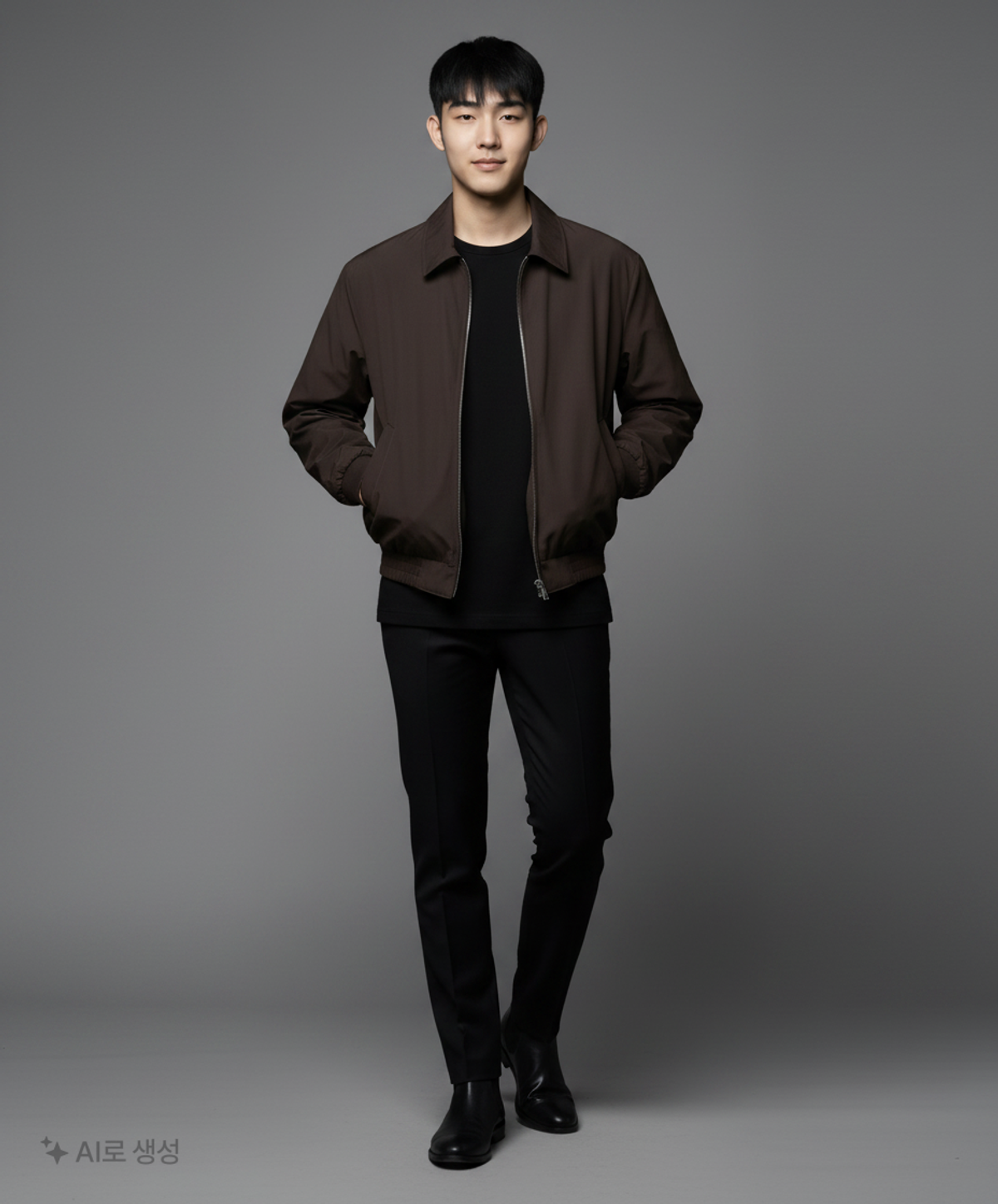 스파오(SPAO) 항공 점퍼/블루종/MA-1 L