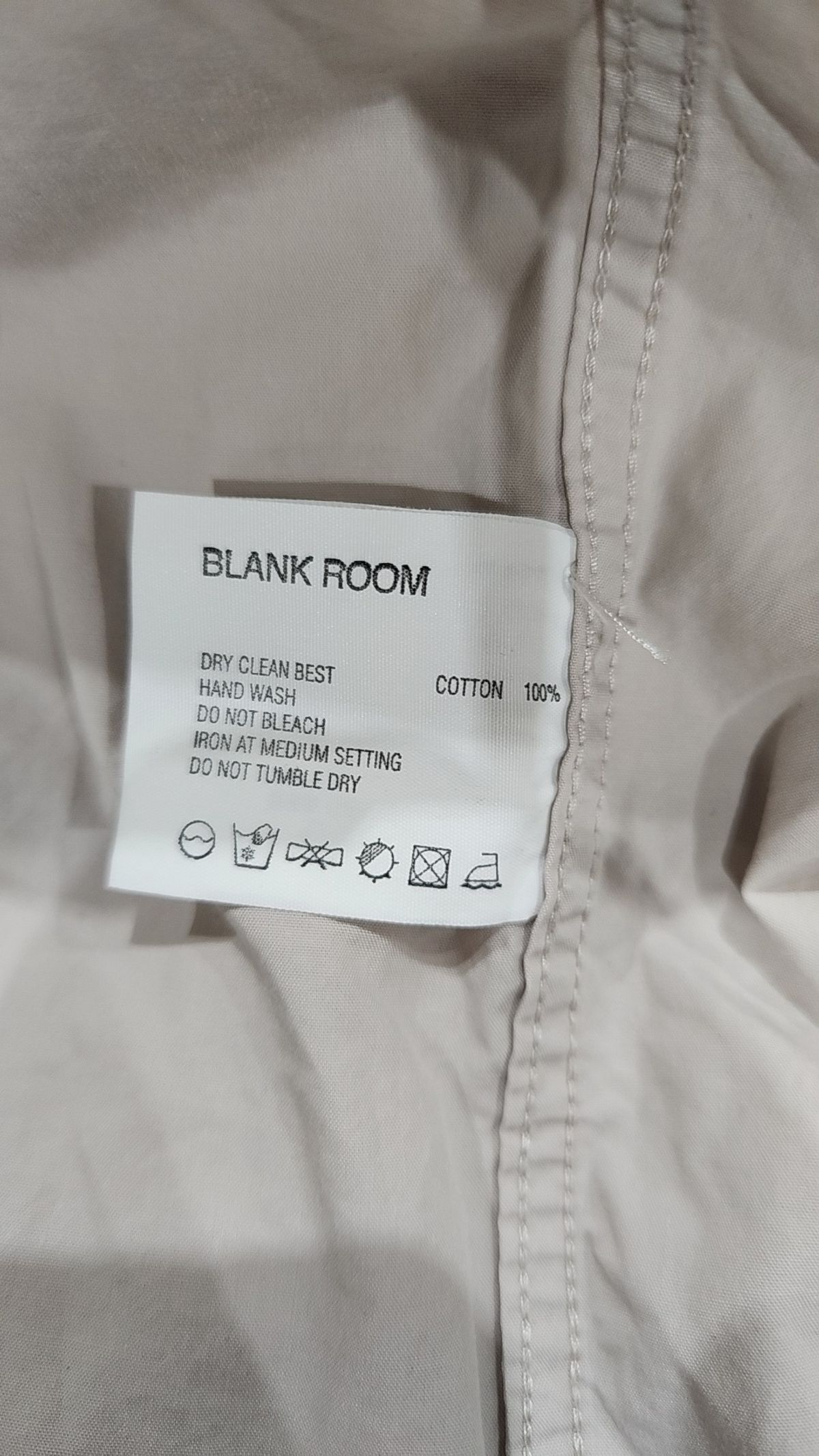 블랭크룸(BLANKROOM) 캐주얼 셔츠