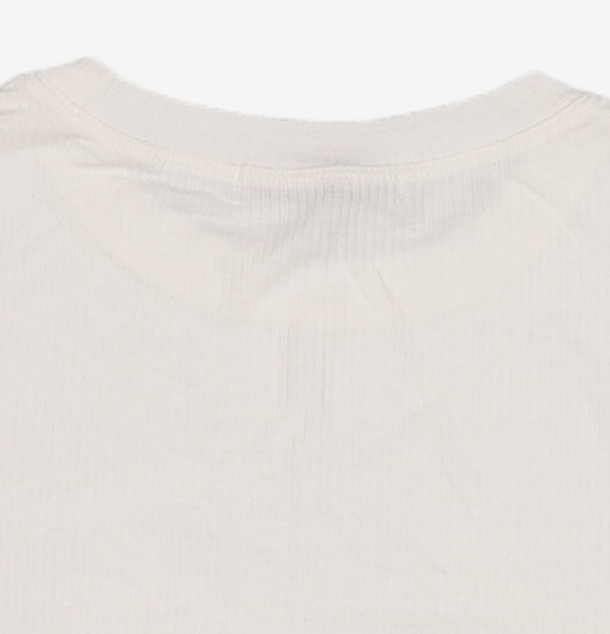 미쏘(MIXXO) 슬림 골지 티셔츠 MIWHWB740C S
