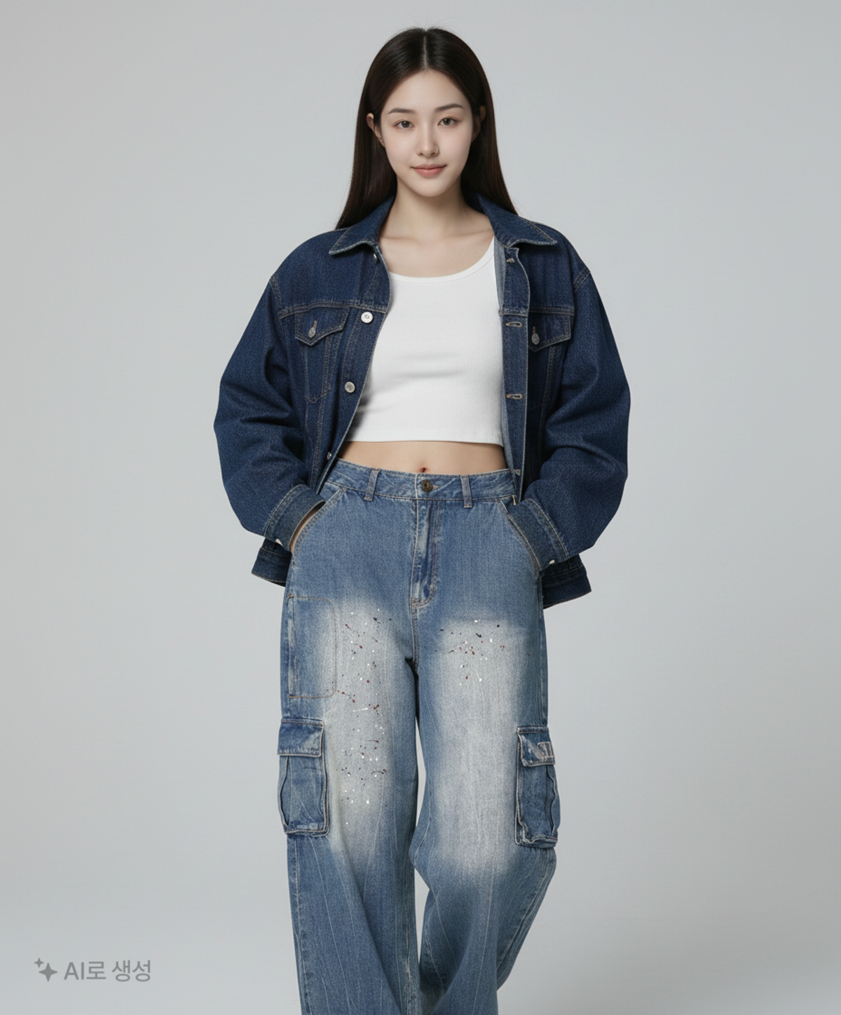 스컬프터(SCULPTOR) 청/데님 팬츠 M