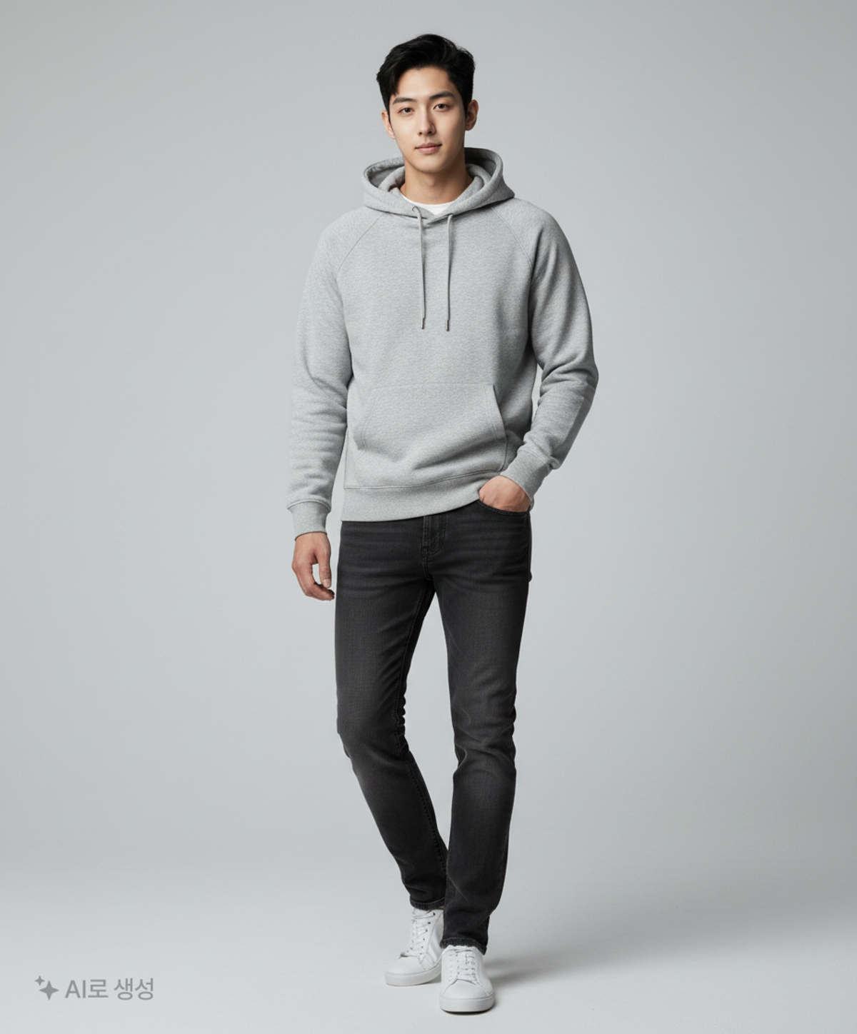 무신사 스탠다드(MUSINSA STANDARD) 후드 티셔츠 L