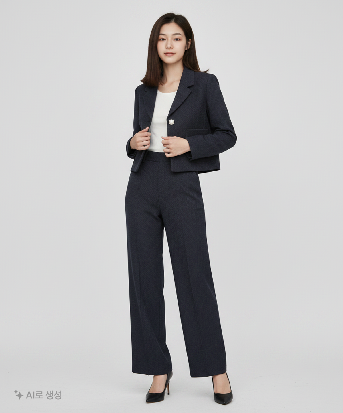 미쏘(MIXXO) 테일러드 트위드자켓 MIWJKC916G S