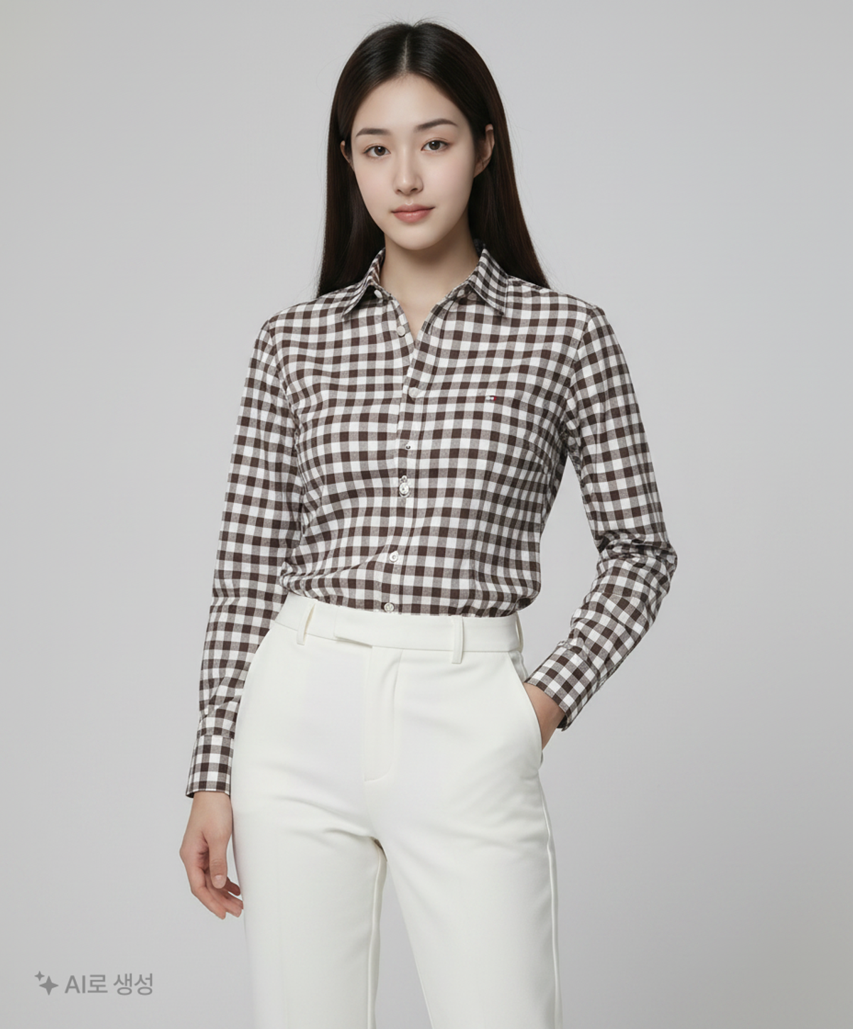 타미힐피거(TOMMY HILFIGER) 캐주얼 셔츠 XS