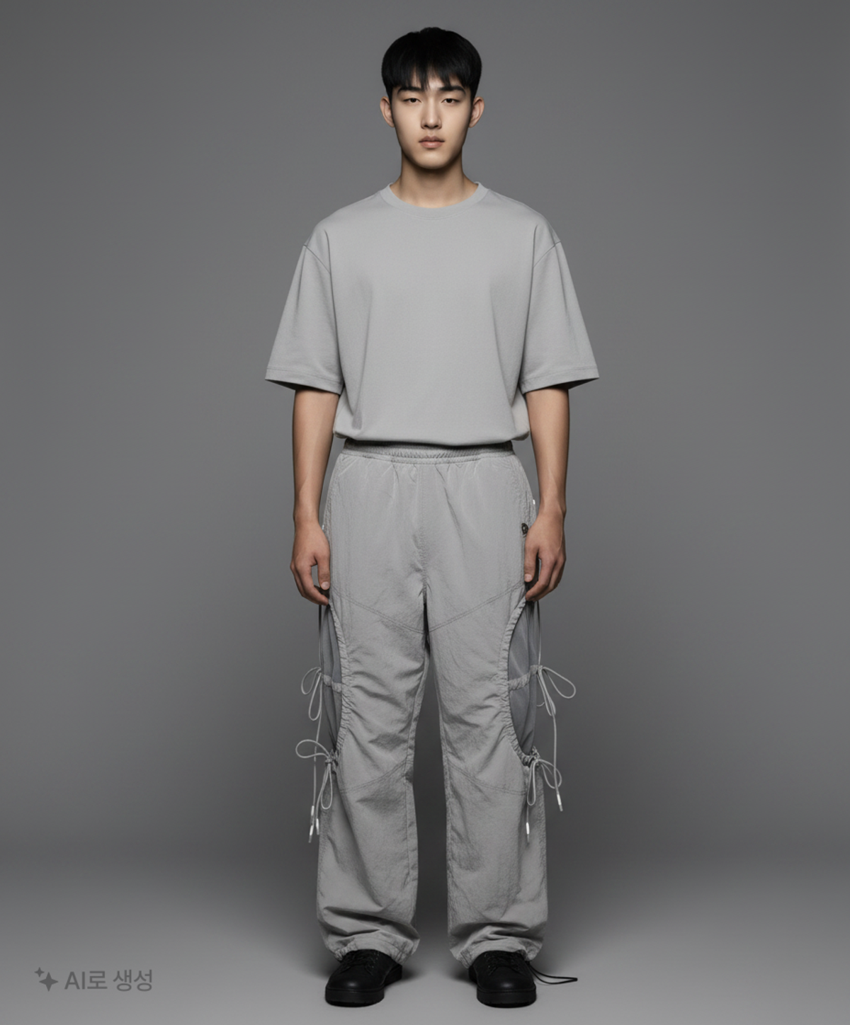밀리밀리언(MILLIMILLION) BASALT MESH PANTS B06-GREY L