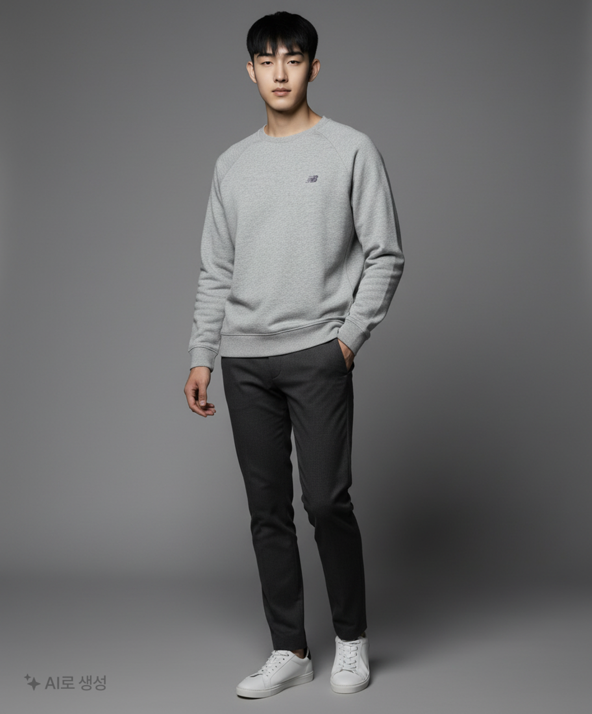 뉴발란스(NEW BALANCE) 맨투맨/스웨트셔츠 L