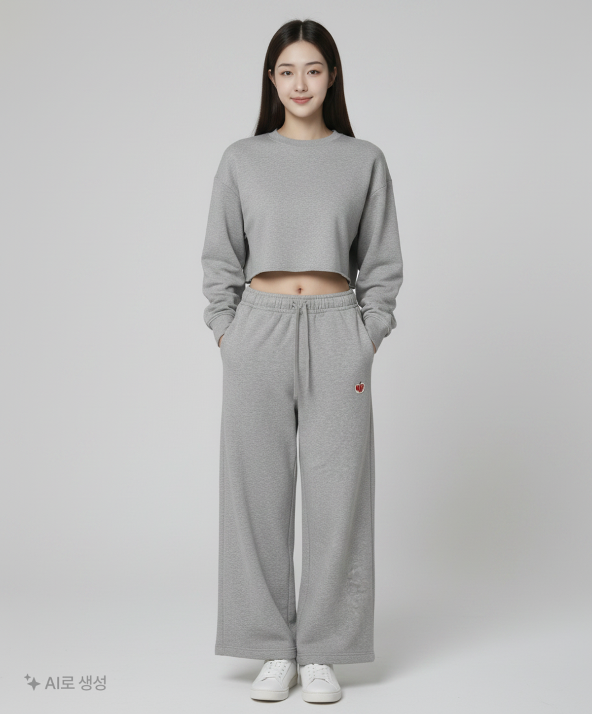 나이키(NIKE) 스포츠웨어 니트 팬츠 W - 다크 그레이 헤더 / HV8729-063 S