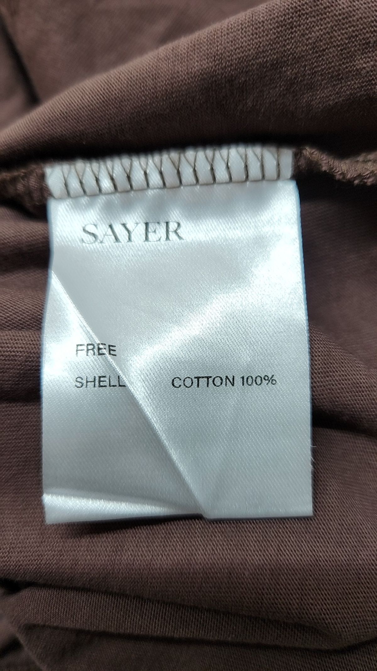 세이어(SAYER) 반소매 티셔츠 FREE