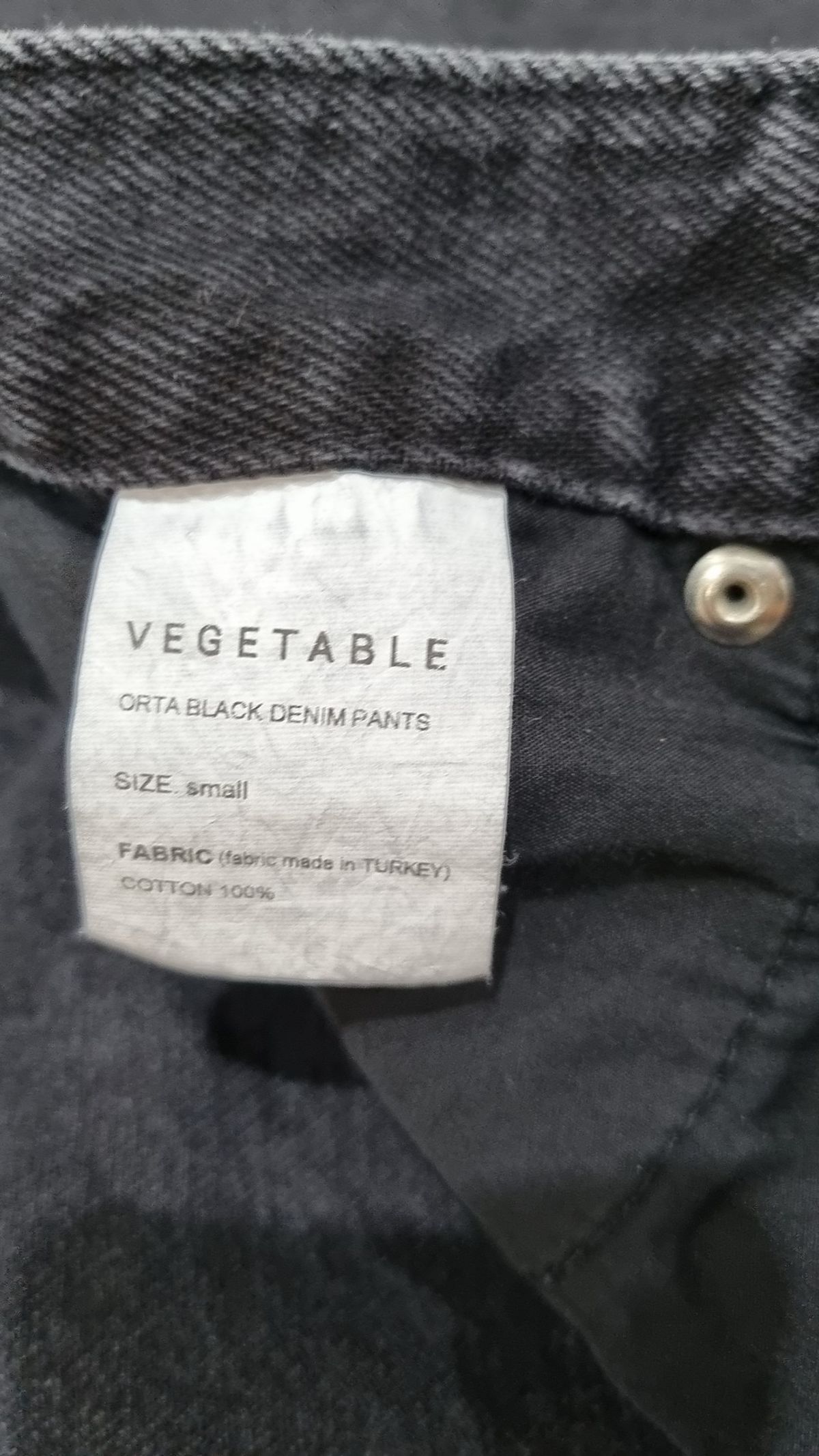 베지터블(VEGETABLE) 청/데님 팬츠 S