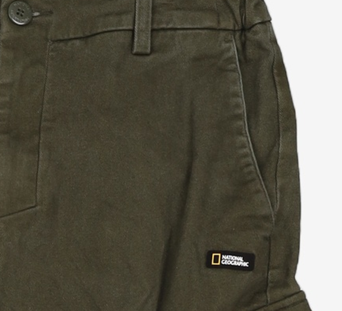 내셔널지오그래픽(NATIONALGEOGRAPHIC) N244MPT040 브러쉬 카고 팬츠 KHAKI L