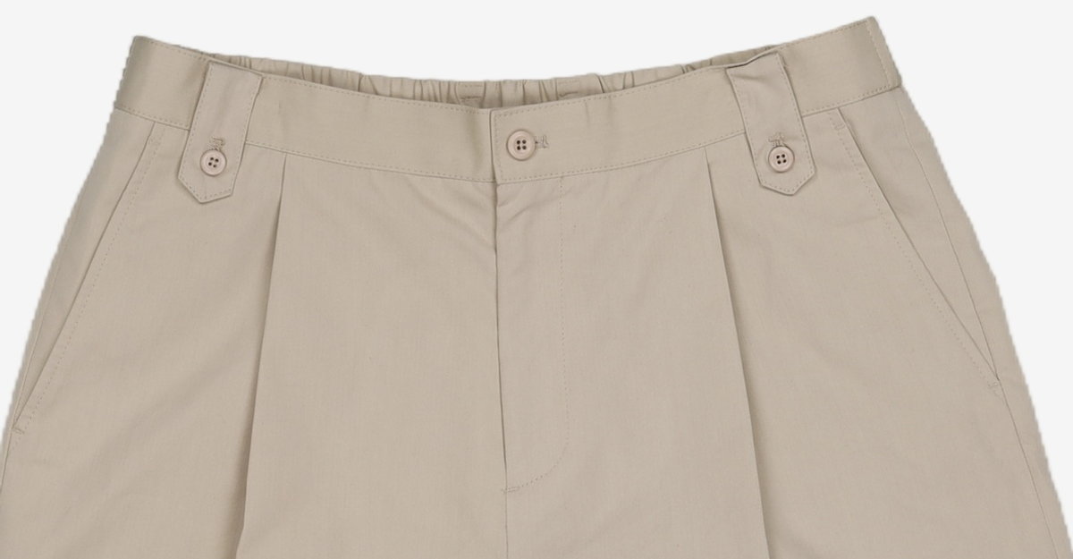 티엔지티(TNGT) Cotton Banding Shorts (Ivory) TNPA5E203IV 86