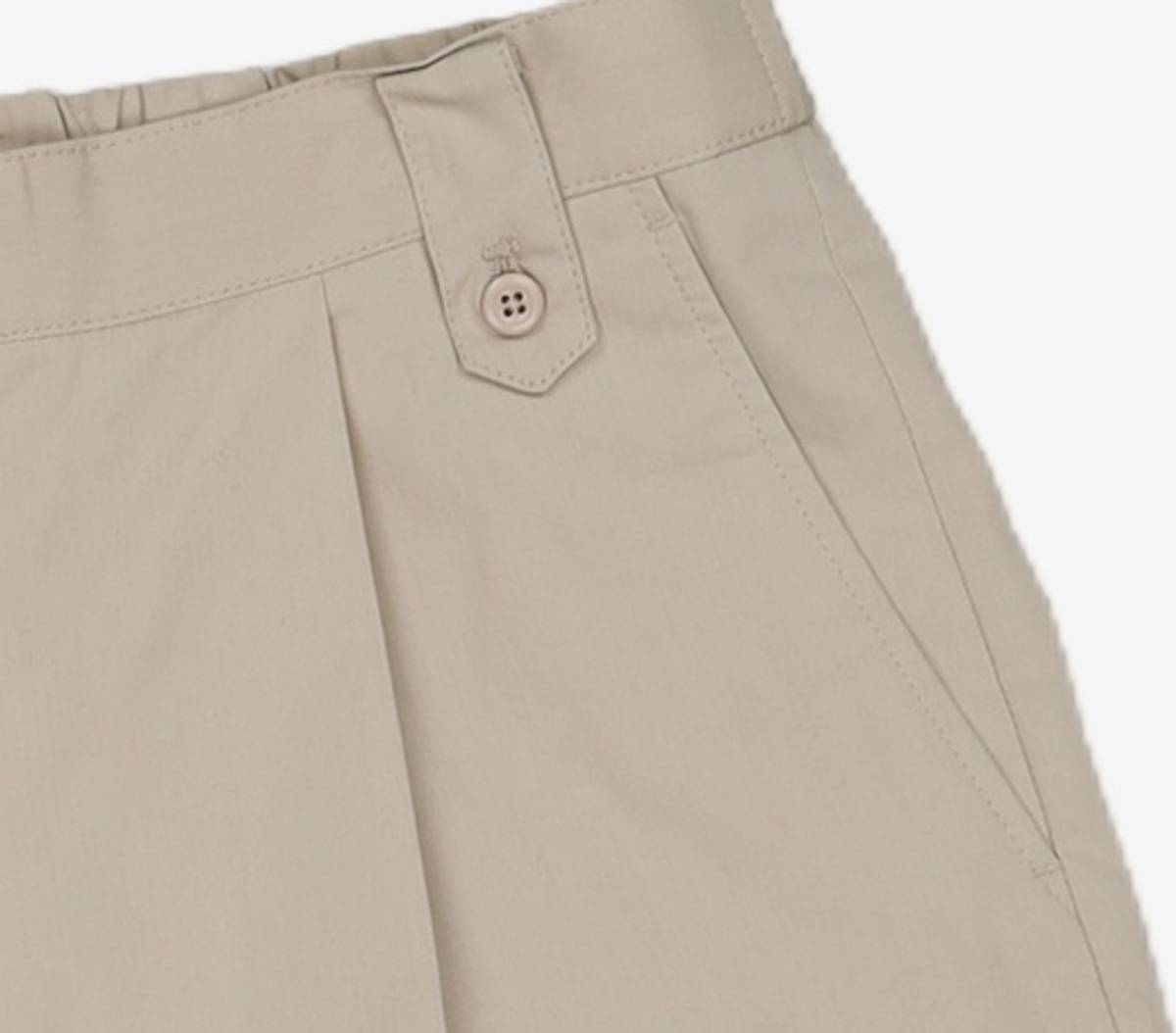 티엔지티(TNGT) Cotton Banding Shorts (Ivory) TNPA5E203IV 86