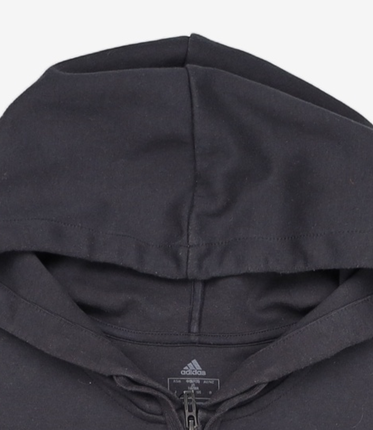 아디다스(ADIDAS) Essentials Loose-Cut 3-Stripes Full-Zip Hoodie GS1380 S