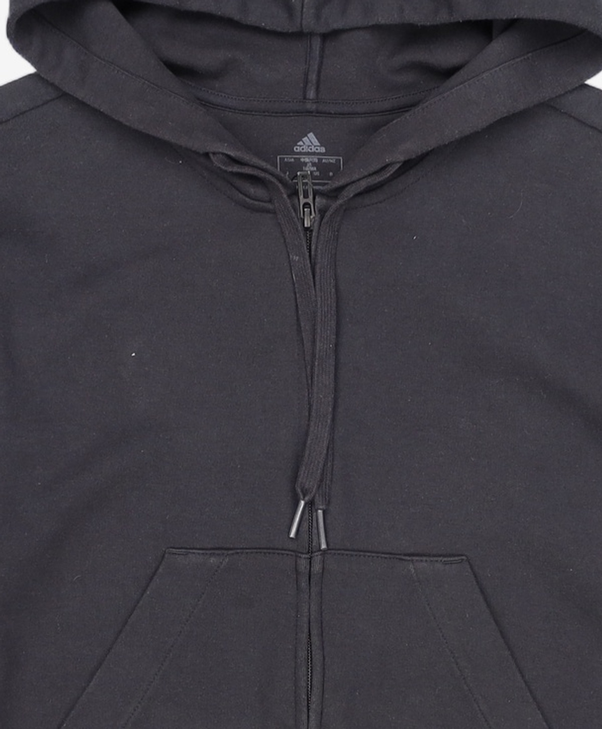 아디다스(ADIDAS) Essentials Loose-Cut 3-Stripes Full-Zip Hoodie GS1380 S
