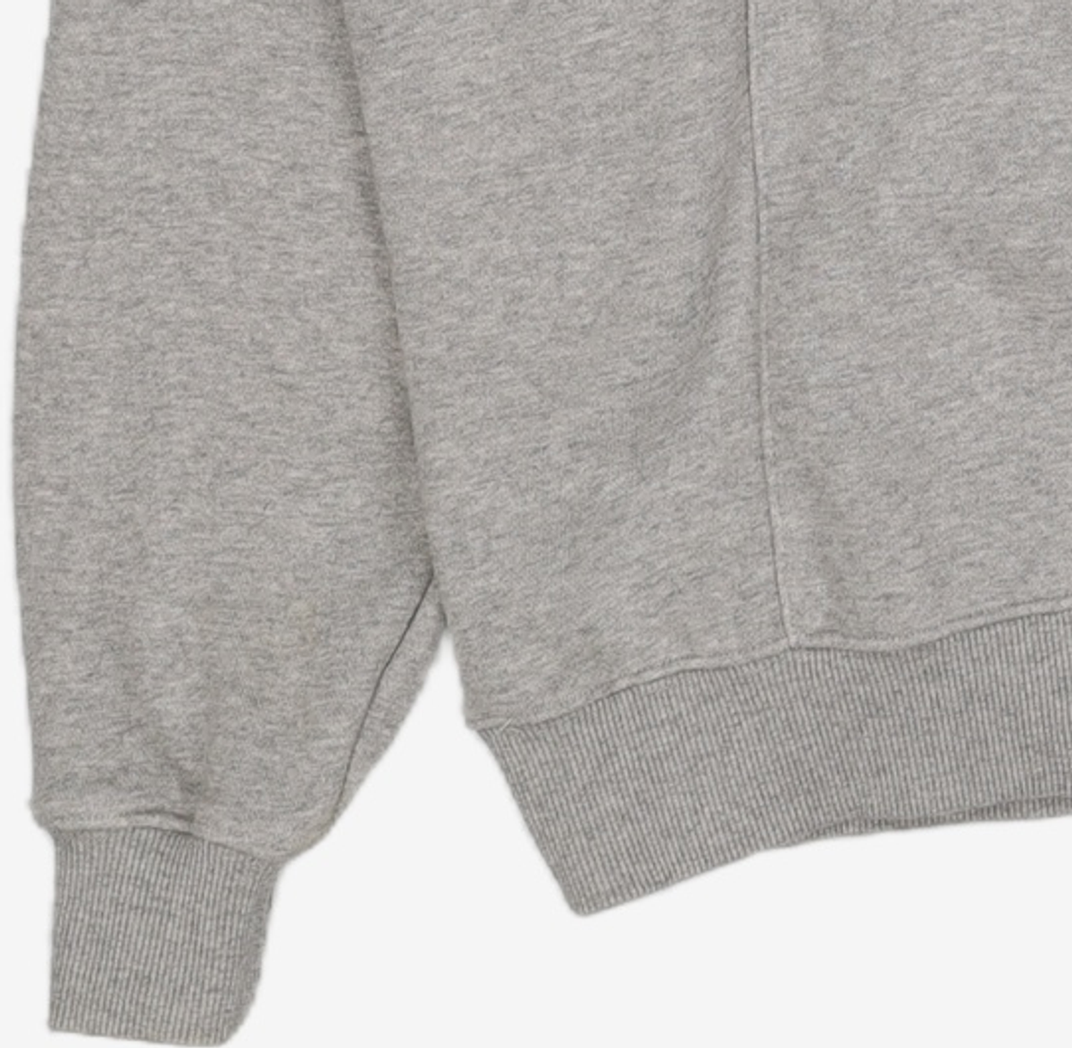 어피스오브케이크(APIECEOFCAKE) Cherry Bear Half Zipup Crewneck_Grey M