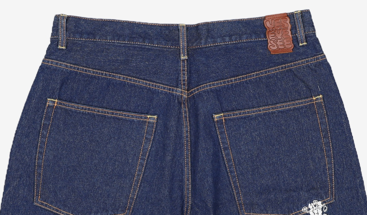 예스아이씨(YESEYESEE) [25SS] Basal 5 Pockets Denim Shorts Bleached Indigo