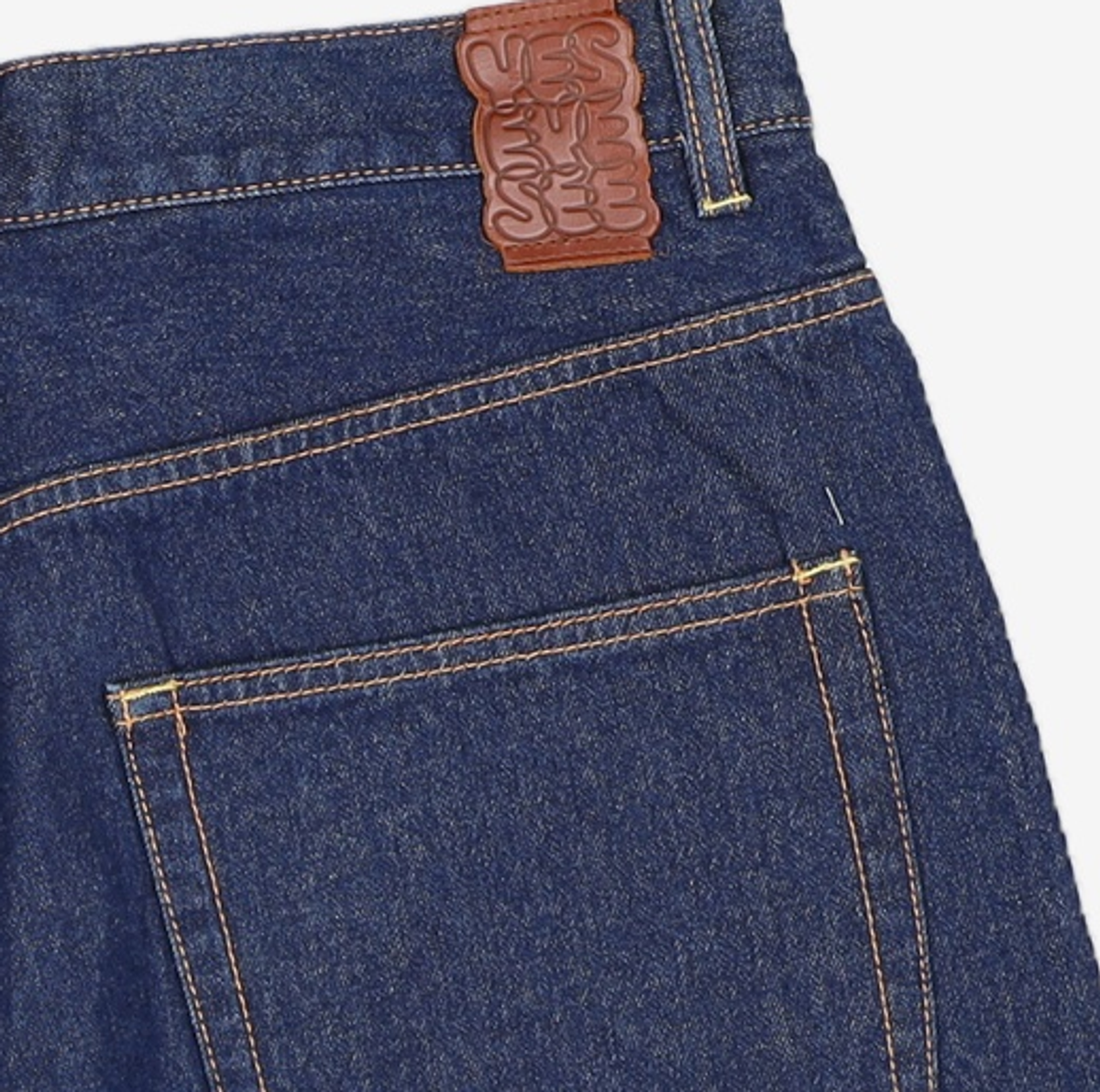 예스아이씨(YESEYESEE) [25SS] Basal 5 Pockets Denim Shorts Bleached Indigo