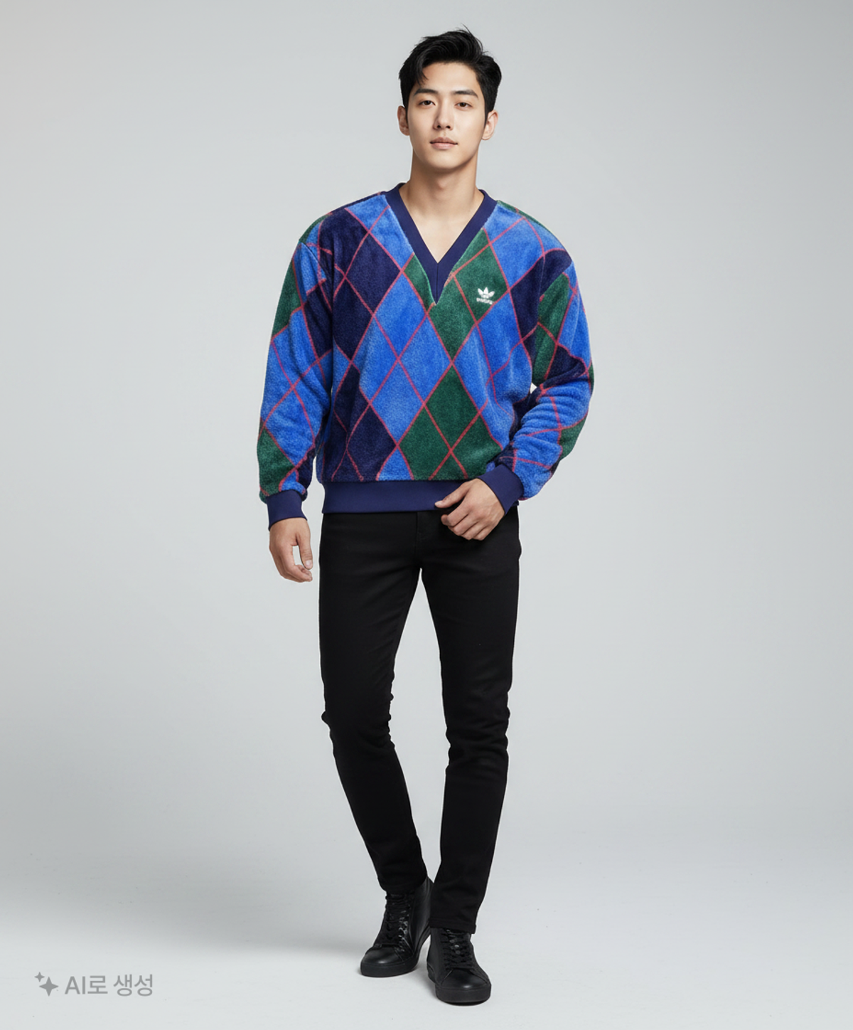 아디다스(ADIDAS) 긴소매 티셔츠 L
