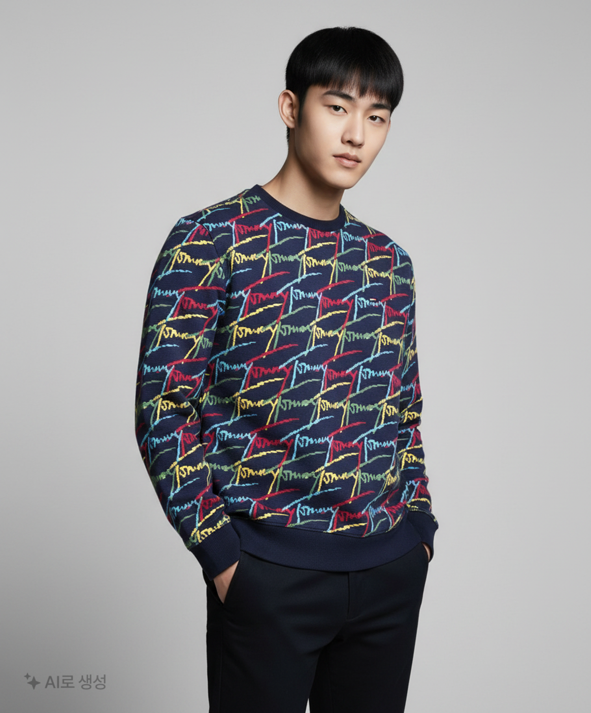 타미진스(TOMMY JEANS) 니트/스웨터 L