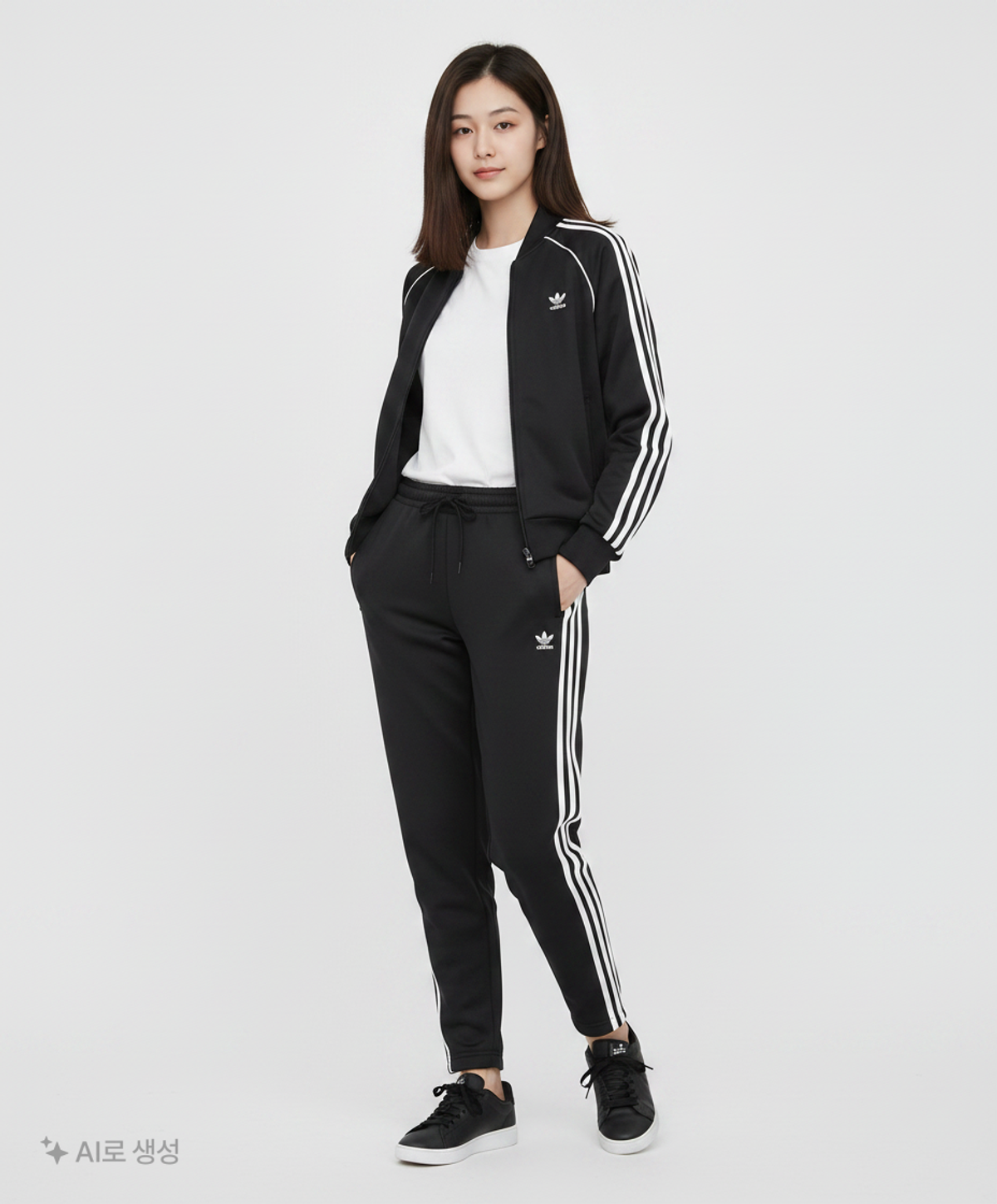아디다스(ADIDAS) 조거 팬츠 - 블랙 / GD2260 XS