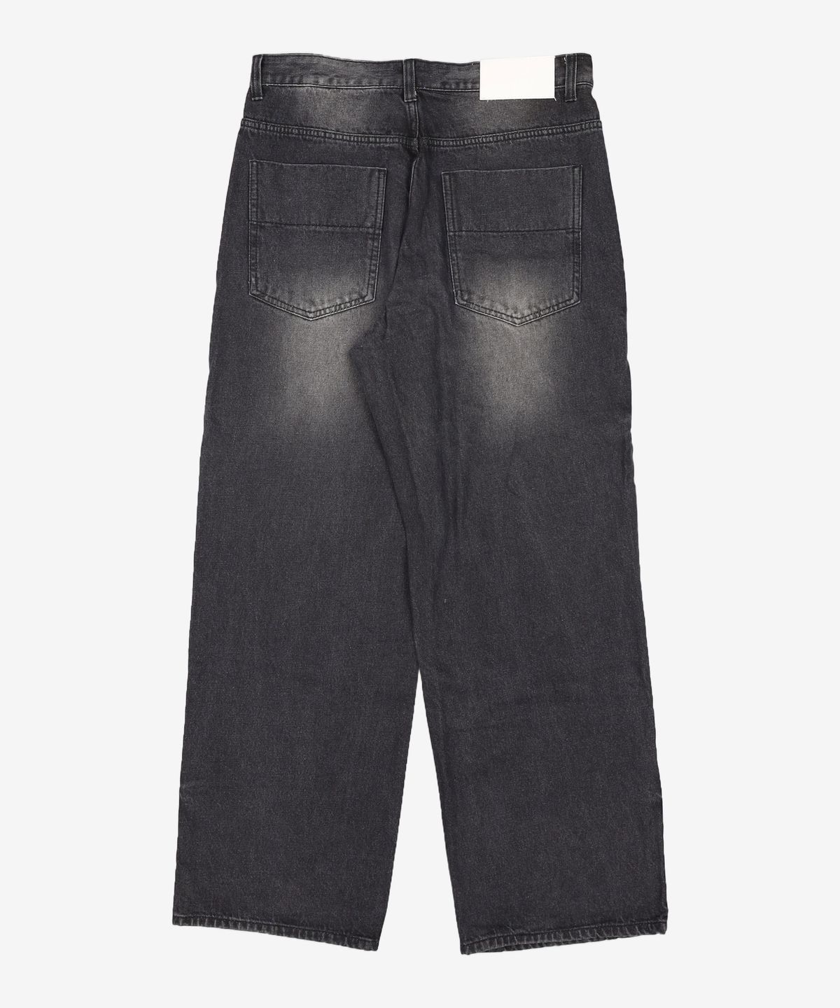 데케트(DECET) Mid Rise Wide Jeans DCPT027AshBlack 32