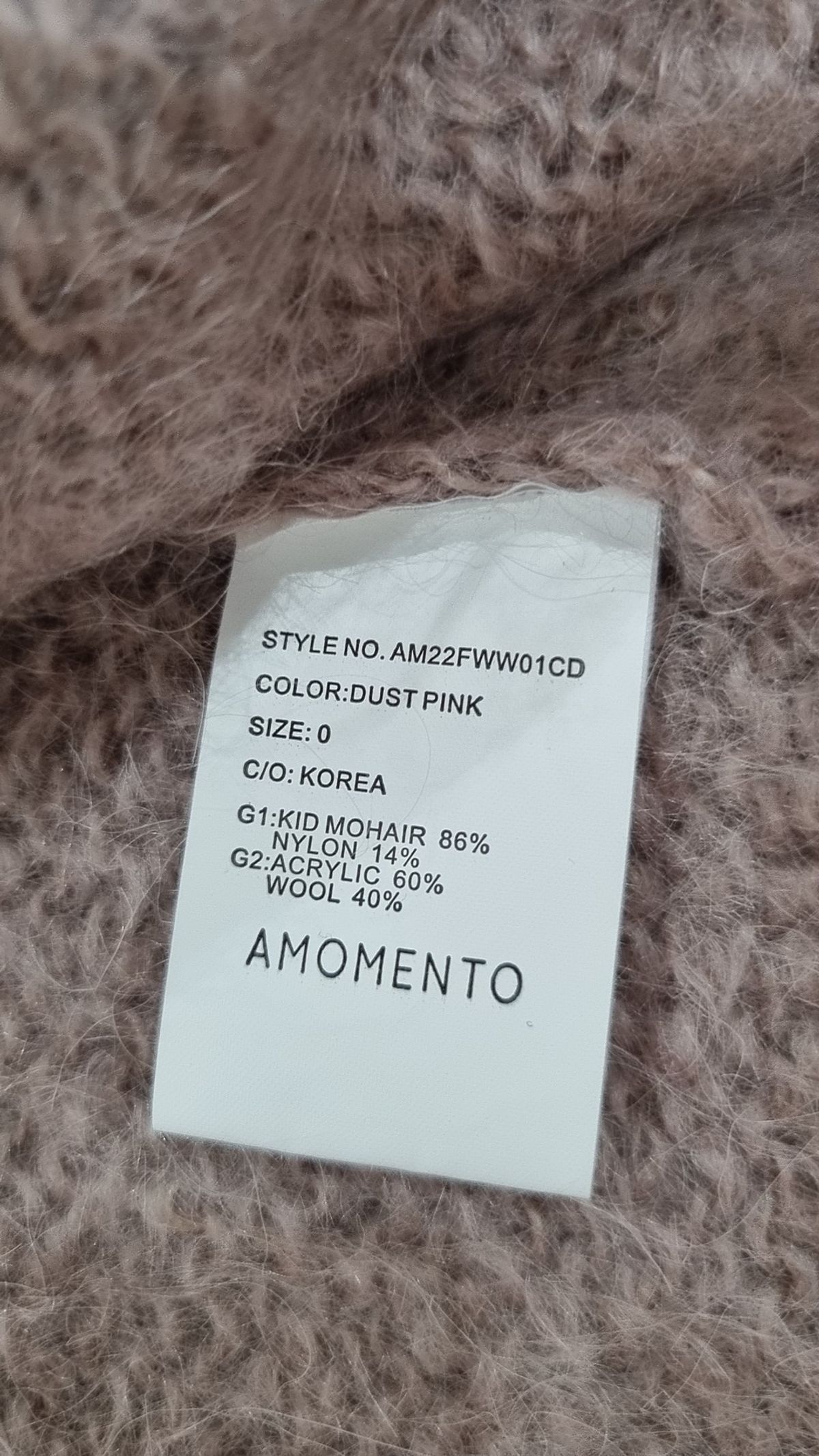 아모멘토(AMOMENTO) GRANDMA CARDIGAN(color3) 0