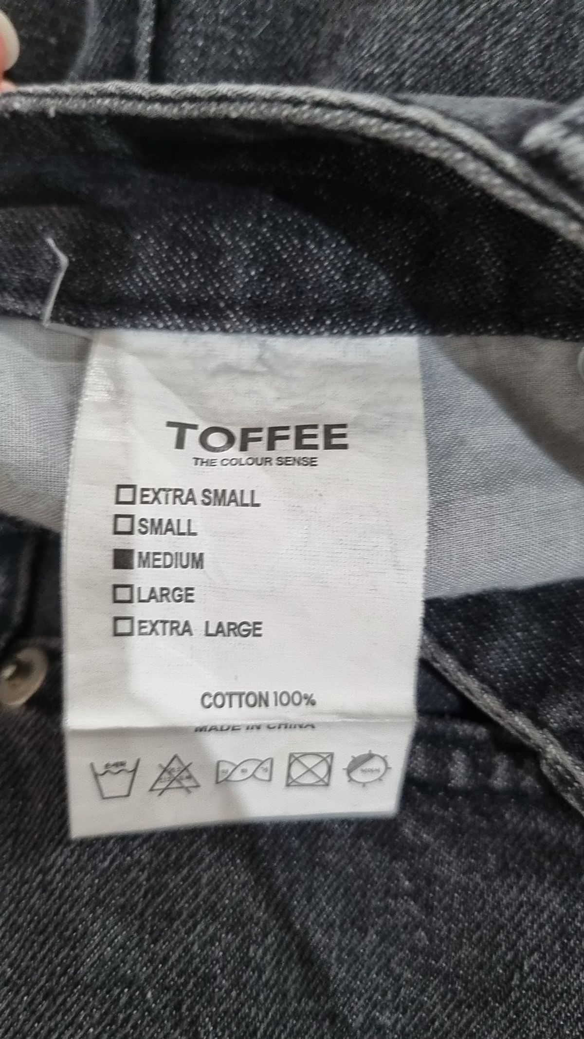 토피(TOFFEE) 청/데님 팬츠 M