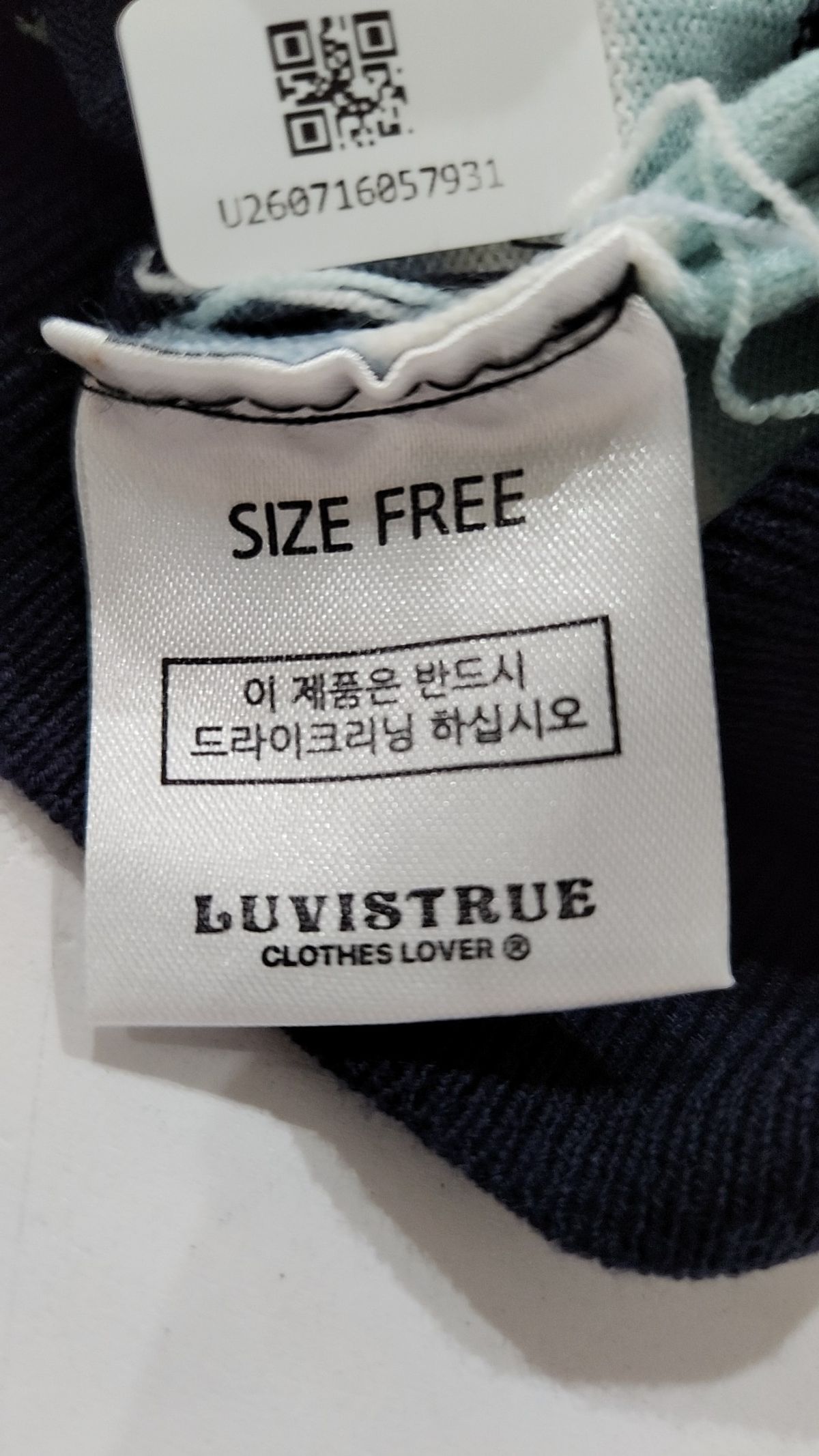 러브이즈트루(LUVISTRUE) 니트/스웨터 FREE