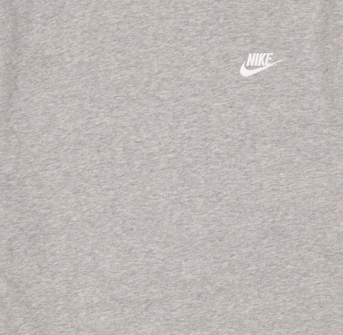 나이키(NIKE) 스포츠웨어 클럽 프렌치 테리 크루 M - 다크 그레이 헤더:화이트 / BV2667-063 L