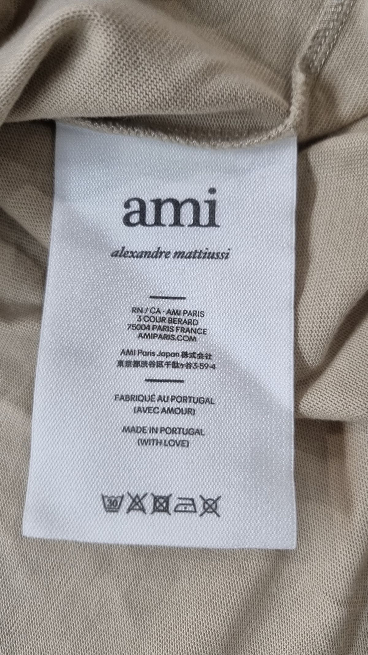아미(AMI) 반소매 티셔츠 L