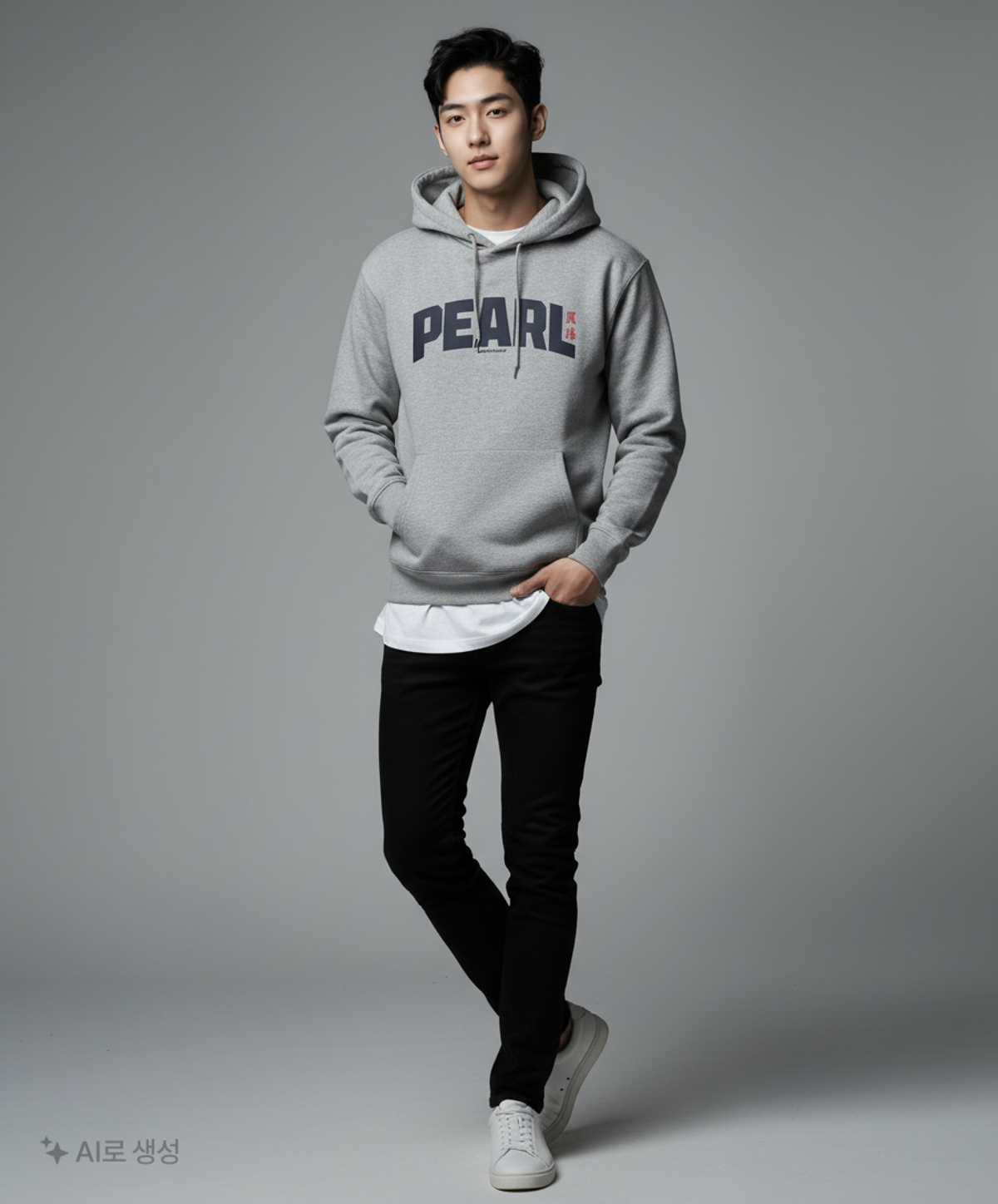 오드펄(ODDPEARL) 후드 티셔츠 L