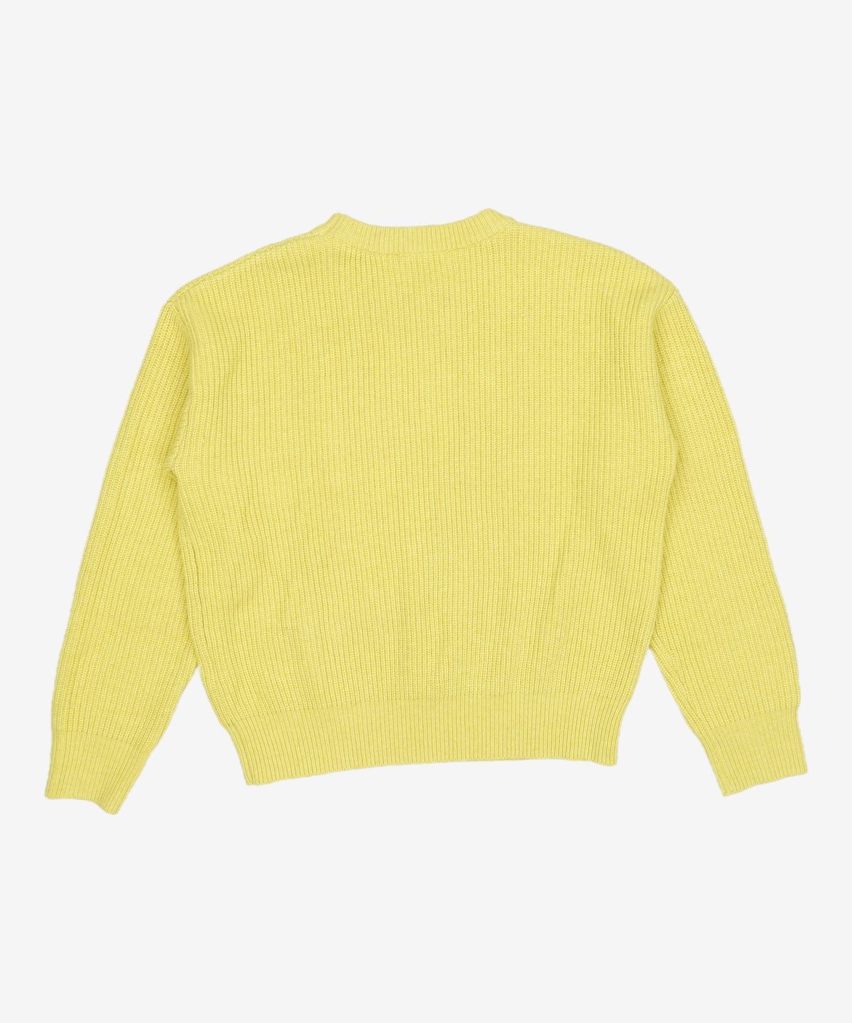 넌블랭크(NONBLANK) [현킴]램스울 라운드 니트_YELLOW S