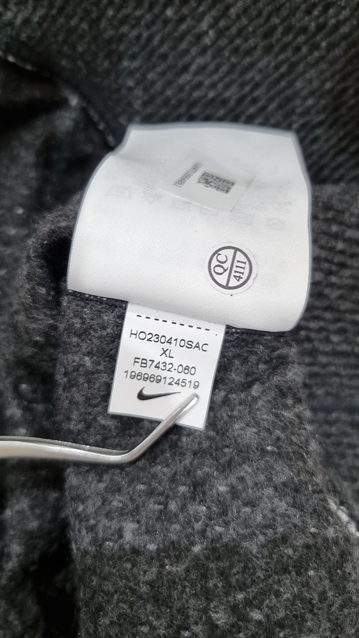 나이키(NIKE) 포워드 크루 M - 앤트러사이트:블랙 / FB7432-060 XL