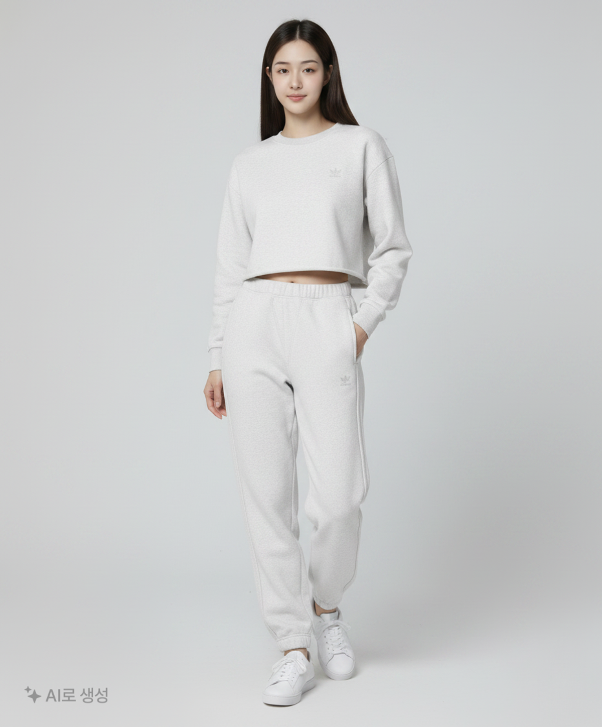 아디다스(ADIDAS) 스웨트 팬츠 - 그레이 / HL9147 XS
