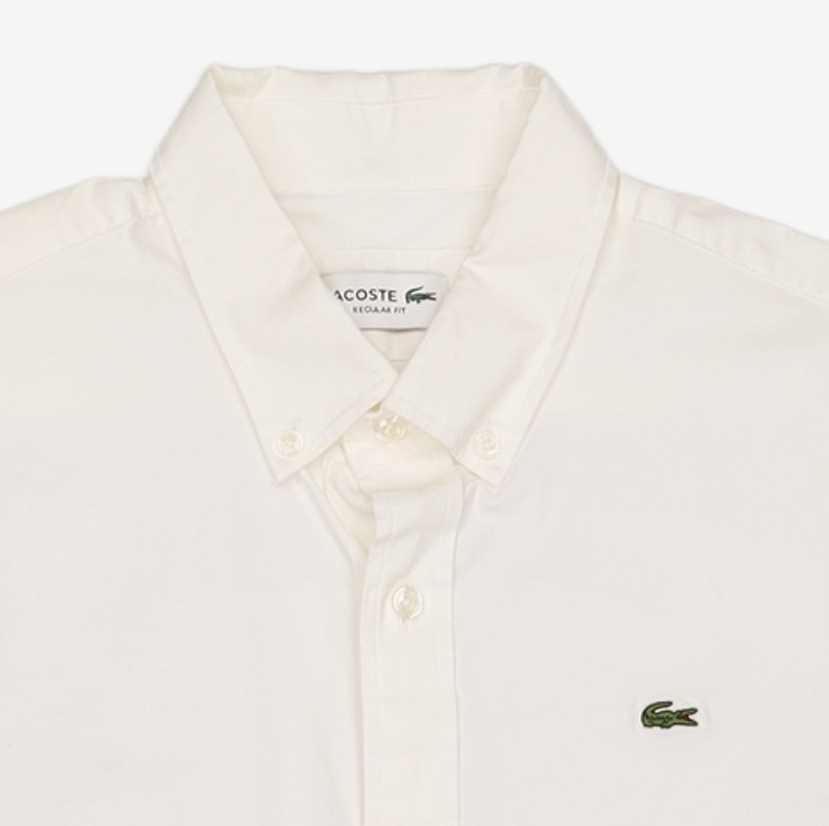 라코스테(LACOSTE) 남성 베이직 옥스포드 셔츠 [화이트] M