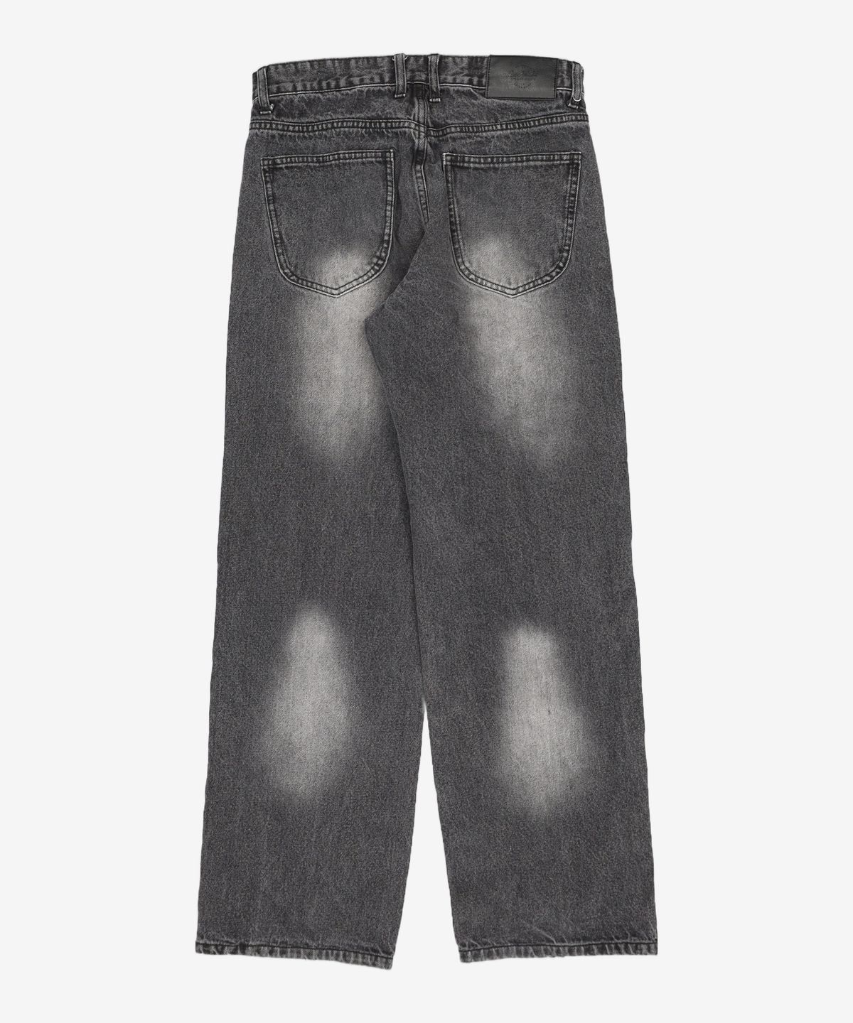 필드워커(FIELDWORKER) MAXIMUM BRUSH WIDE DENIM [BLACK] M