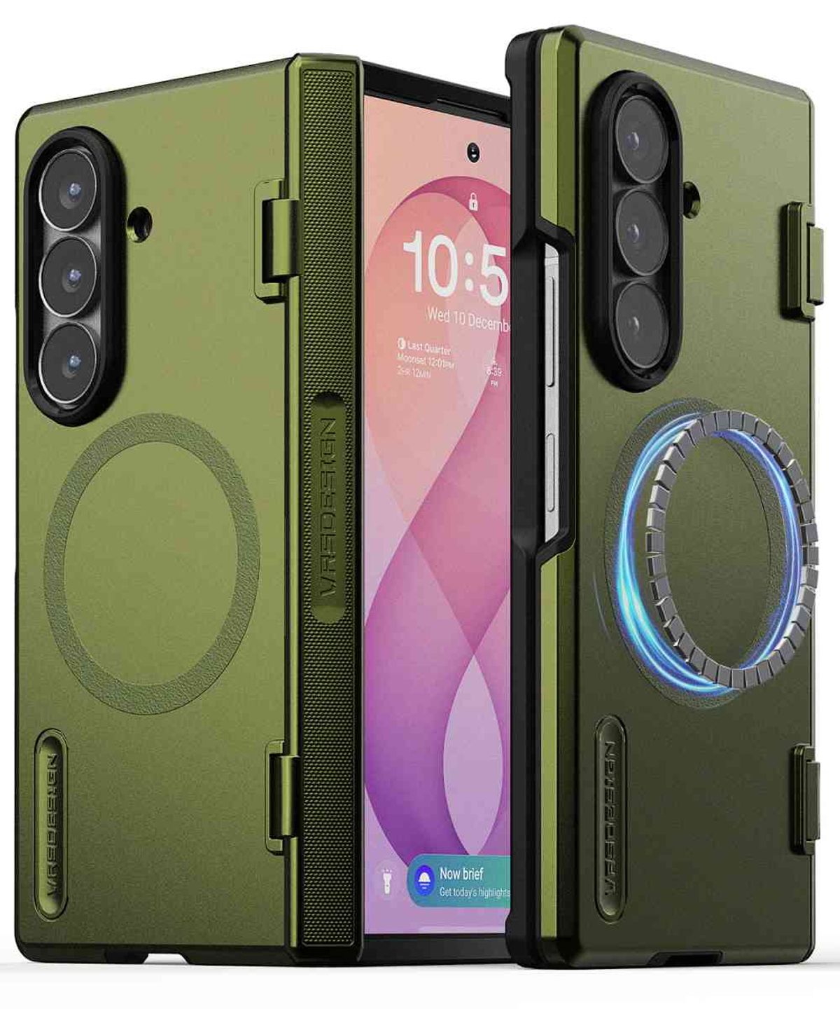 베루스(VRS DESIGN) 갤럭시 Z 폴드8 울트라 맥세이프 테라가드모던 풀커버 케이스 자동 힌지보호 충격방지 범퍼케이스