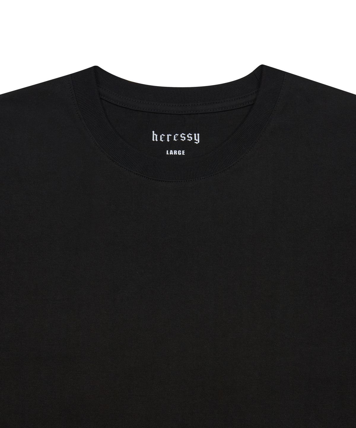 헤레시(HERESSY) 라이딩 쉐도우 티셔츠 블랙