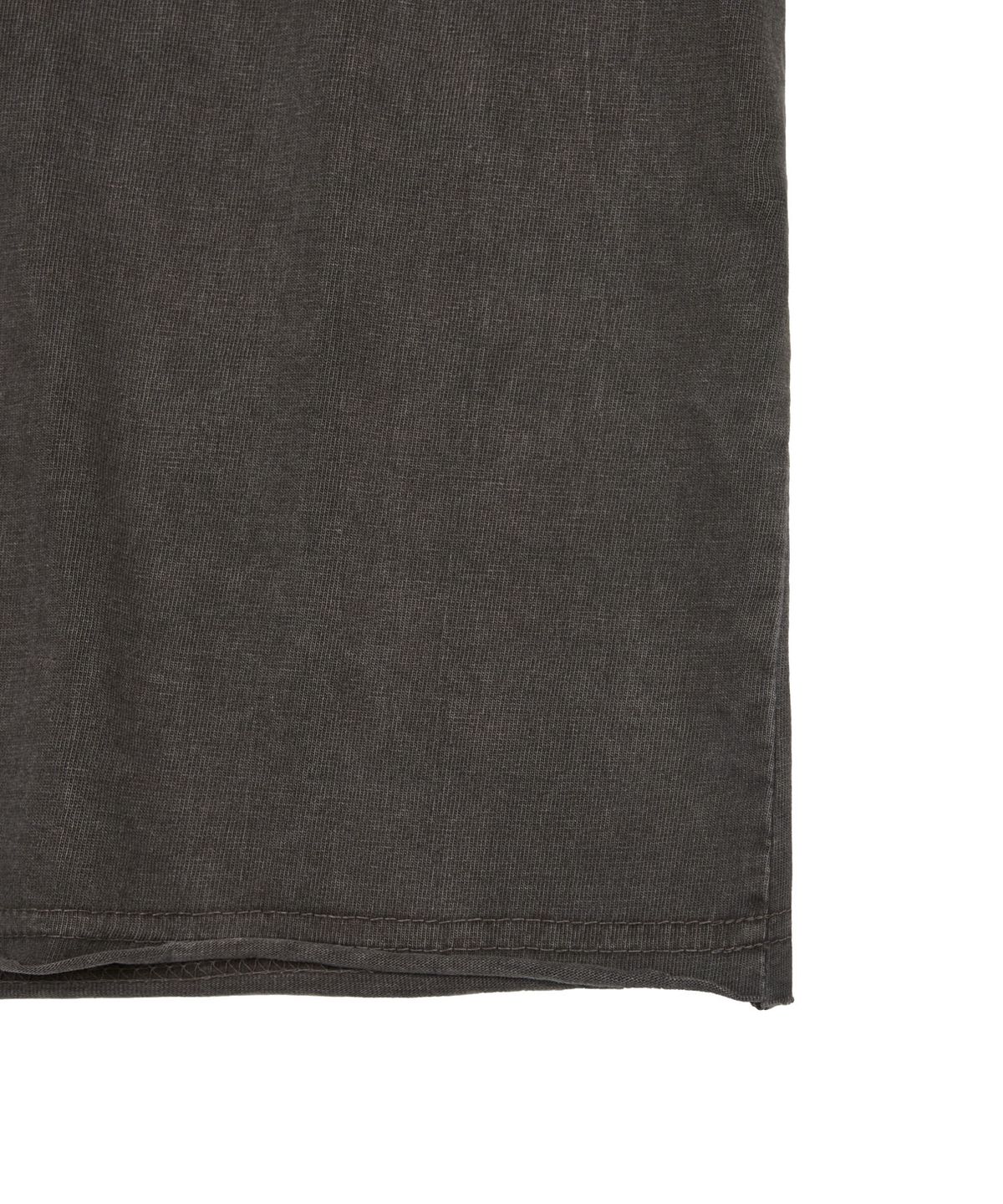 헤레시(HERESSY) 피그먼트 컷오프 반팔티 브라운