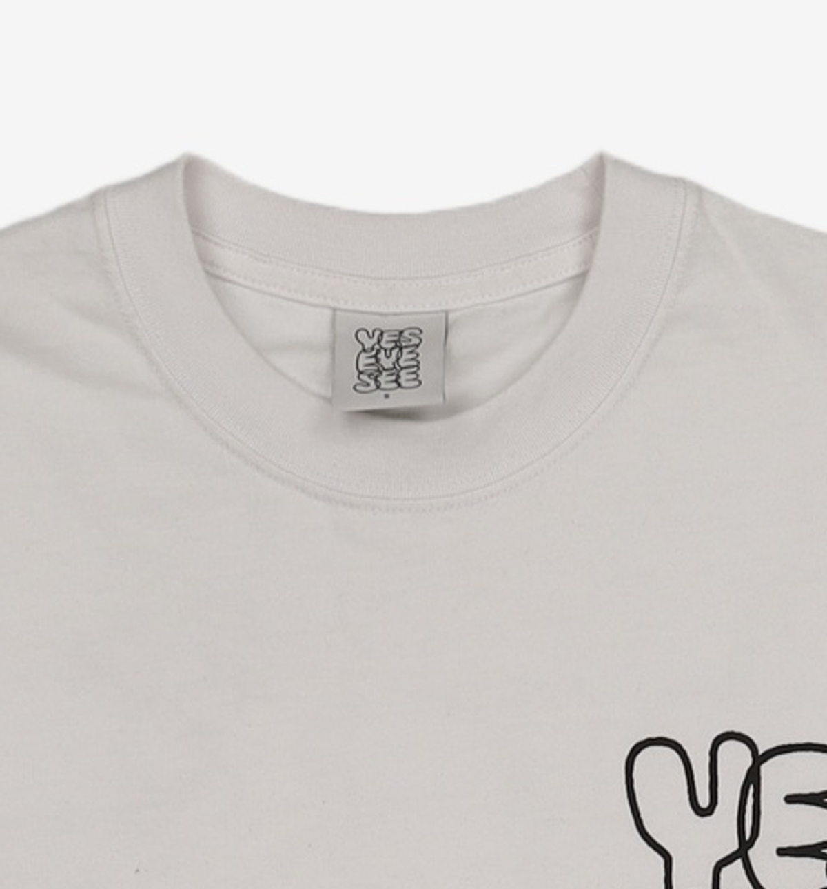 예스아이씨(YESEYESEE) [25SS] C-Logo Tee White S