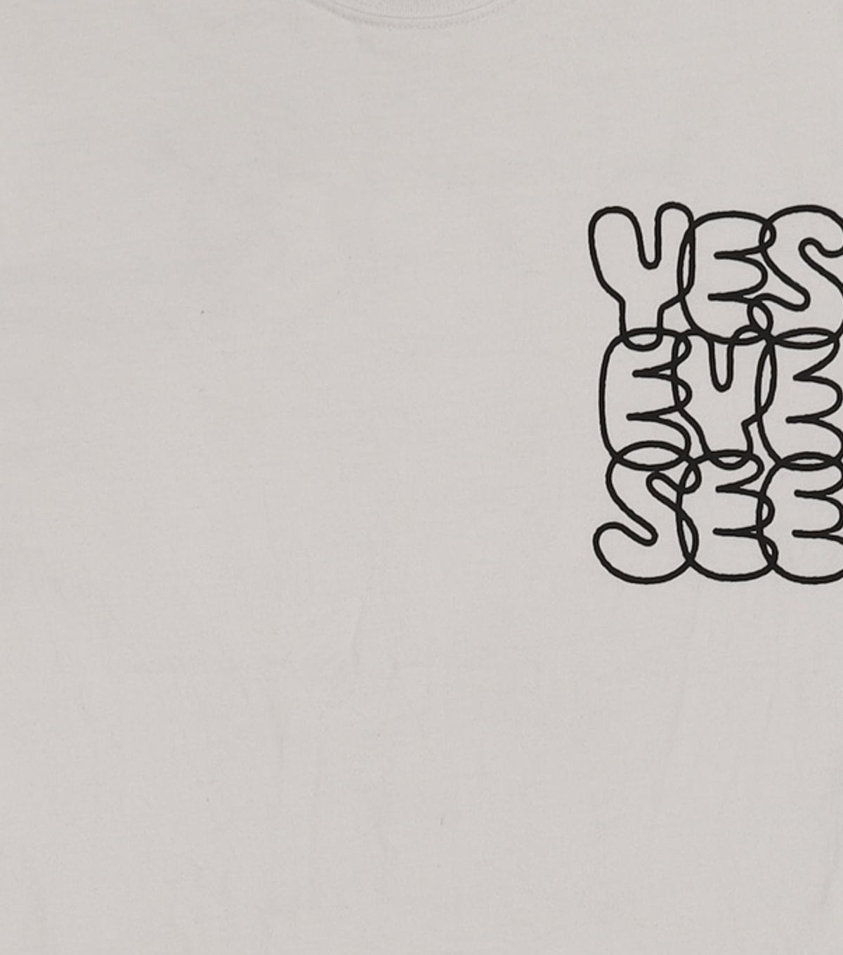 예스아이씨(YESEYESEE) [25SS] C-Logo Tee White S