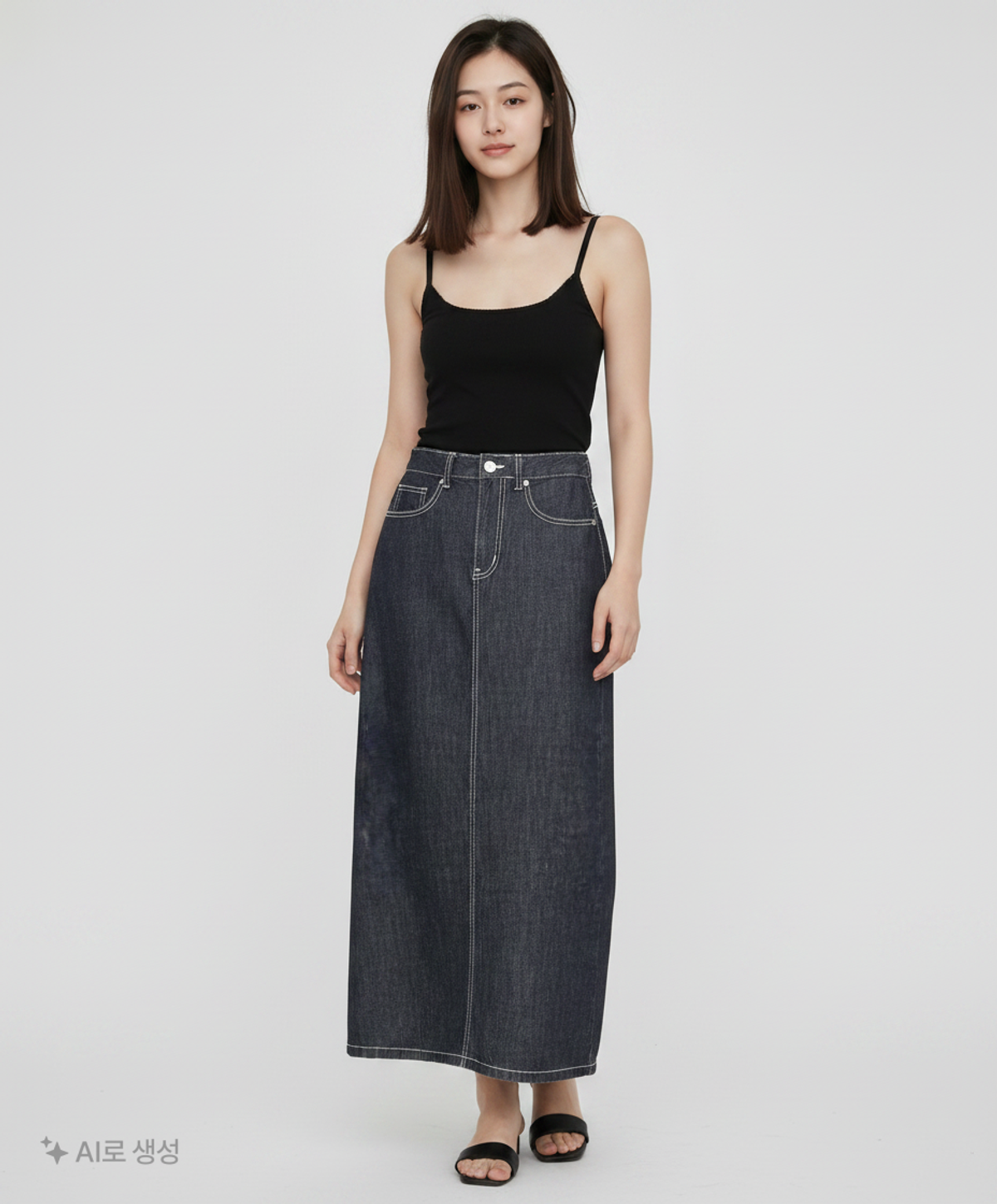 스파오(SPAO) 롱스커트 S