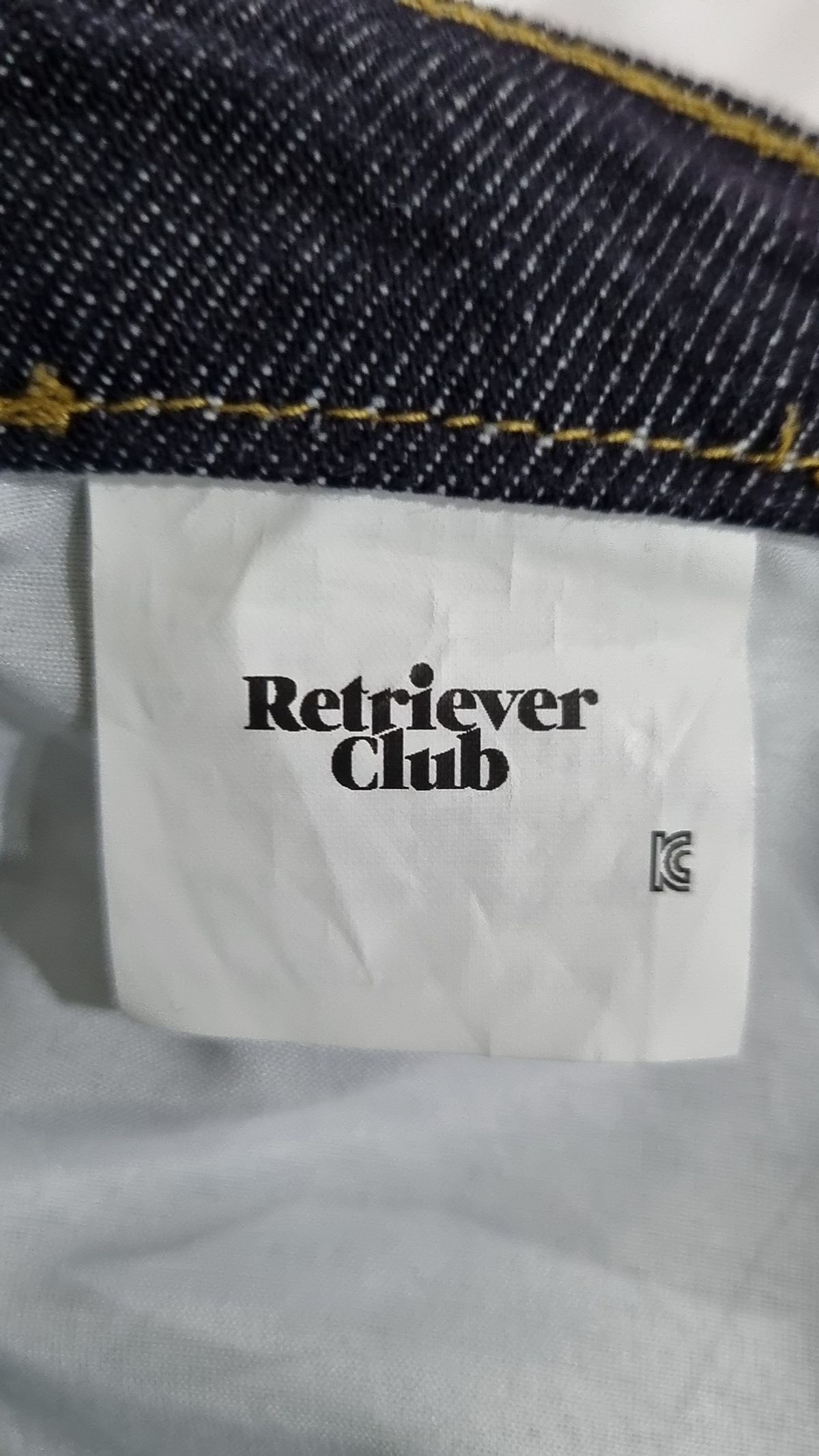 리트리버클럽(RETRIEVER CLUB) 청/데님 팬츠 M
