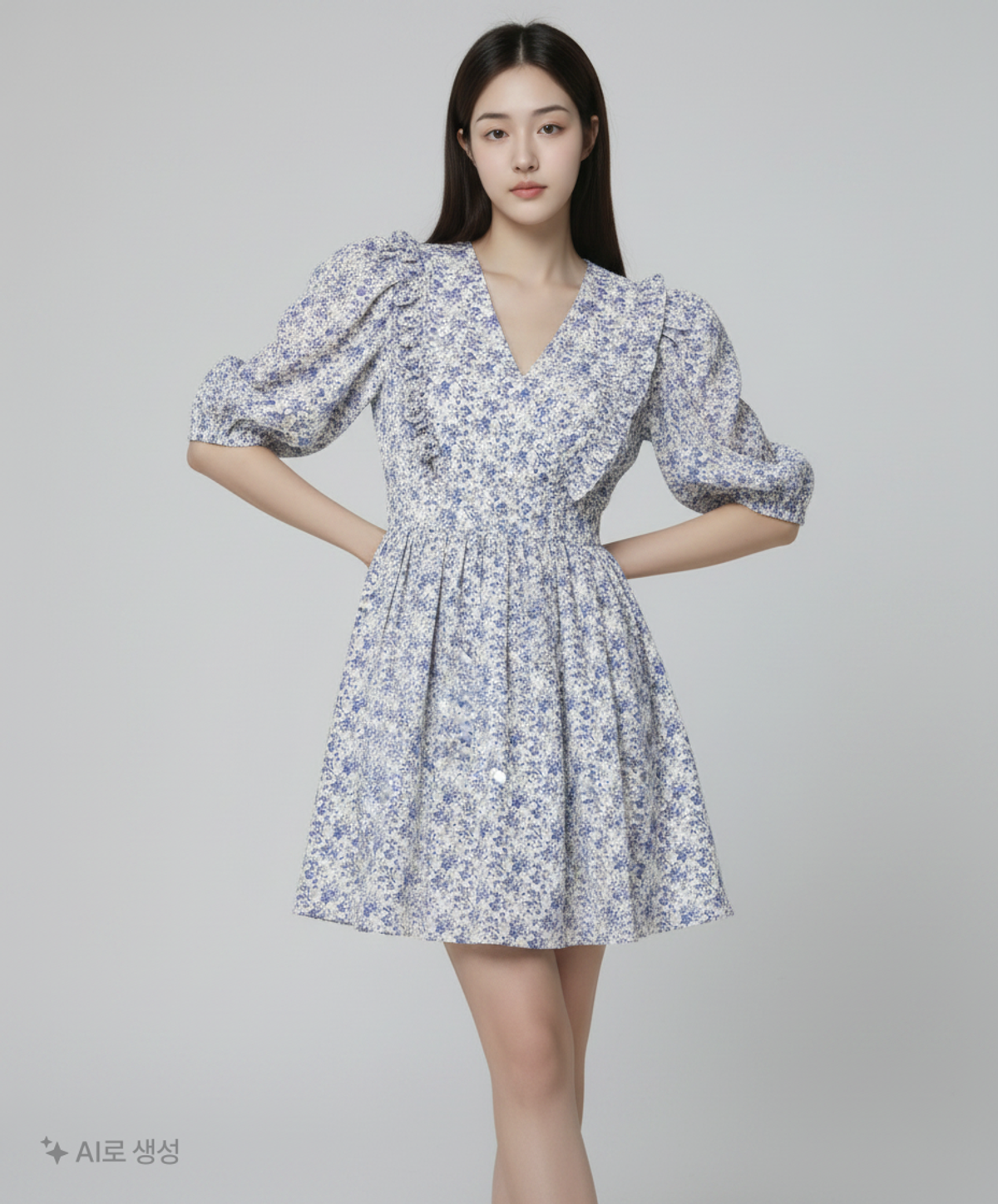 에이치앤엠(H&M) 미니 원피스 M
